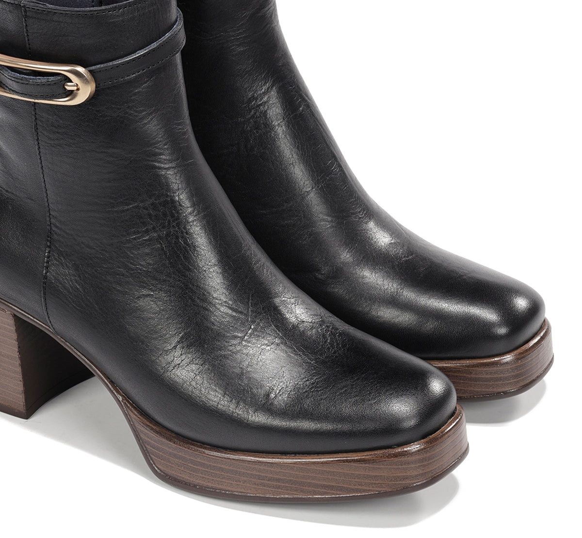 Dorking by Fluchos Cristel D9733 Bottine Femme Noir
