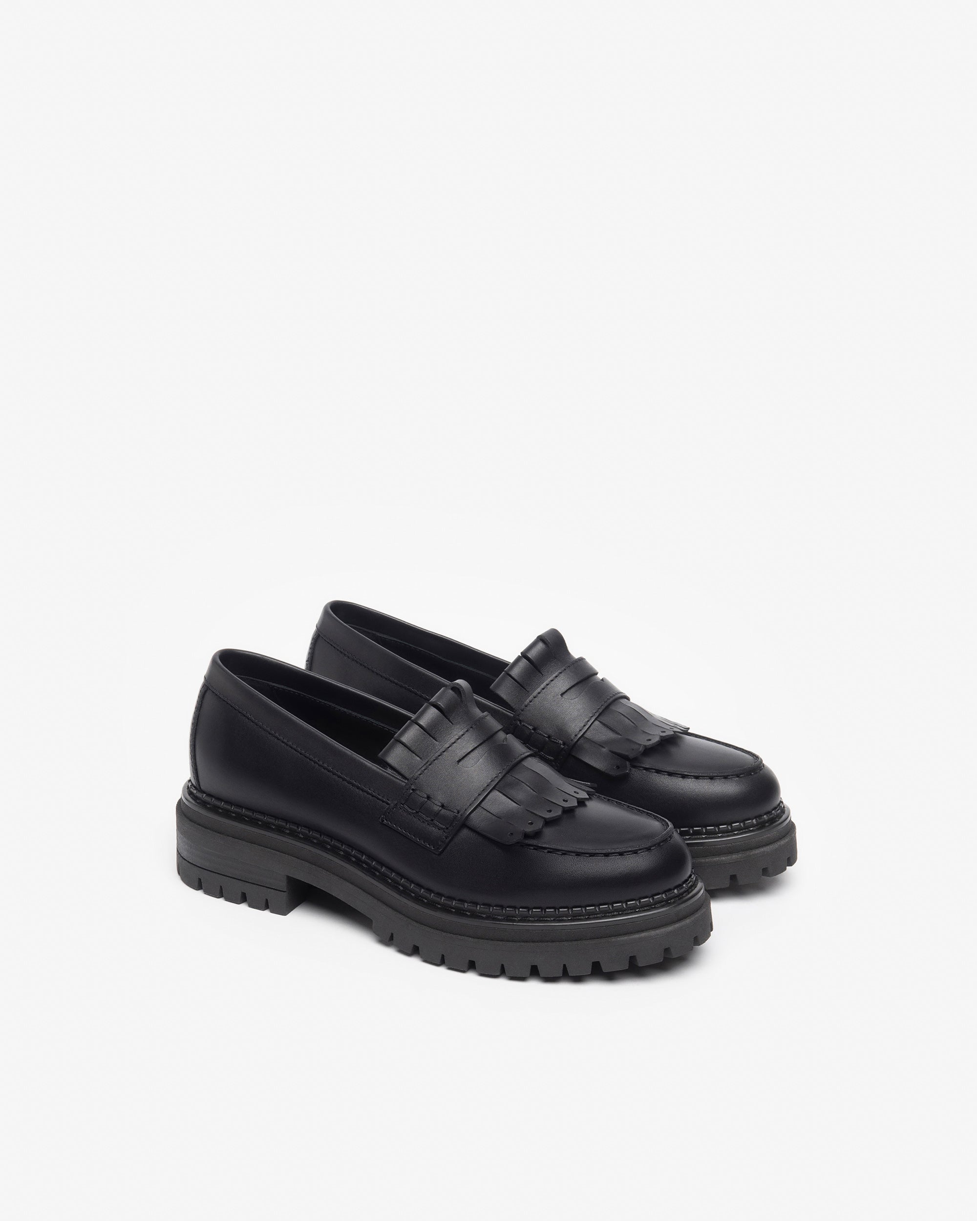 Nero Giardini mocassin cuir femme automne-hiver confort