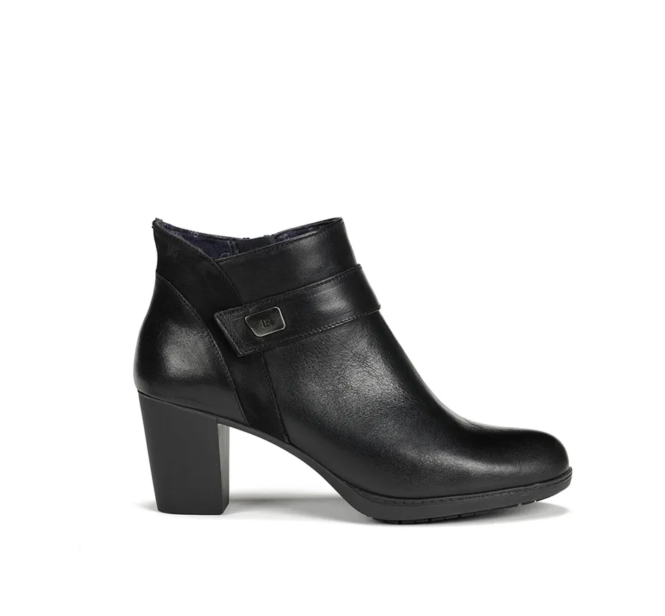 Fluchos Dorking Evelyn D9111 bottine noire talon haut