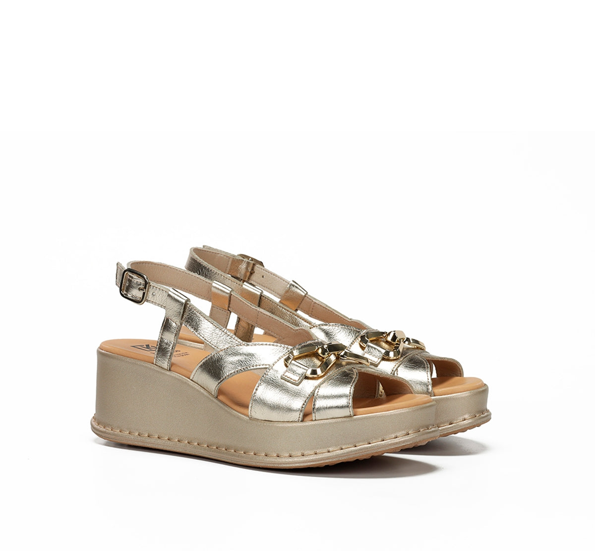 Dorking Windy D9651 sandales femme dorées cuir