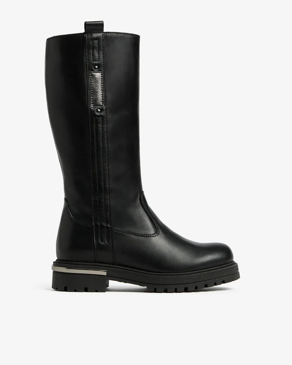 Nero Giardini Boots Bottes Cuir Fille Ado Légères
