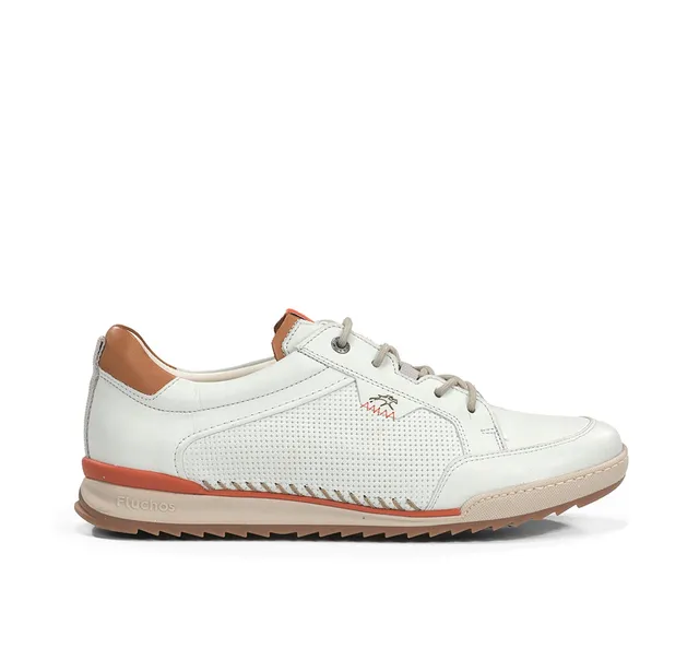Fluchos Elder F2179 baskets homme blanc confort