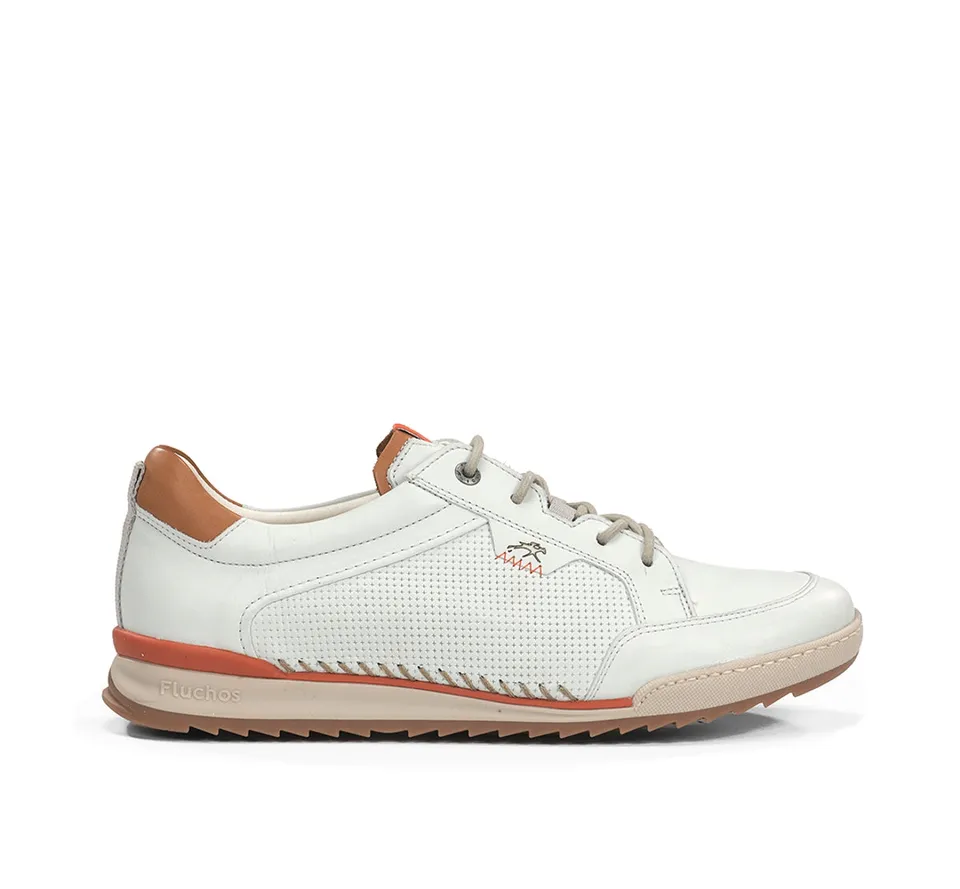 Fluchos Elder F2179 baskets homme blanc confort