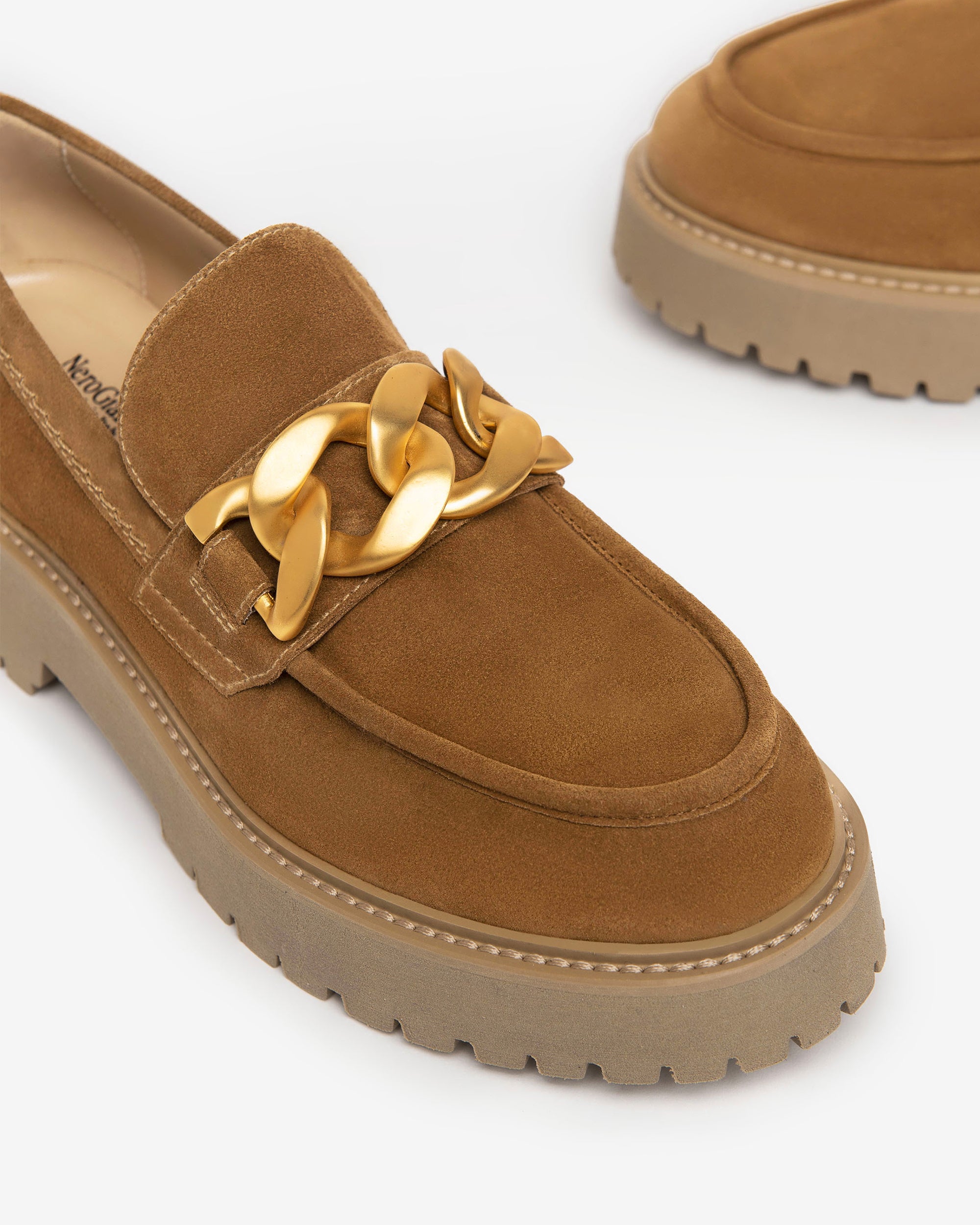 Nero Giardini Loafers mocassins daim femme 38