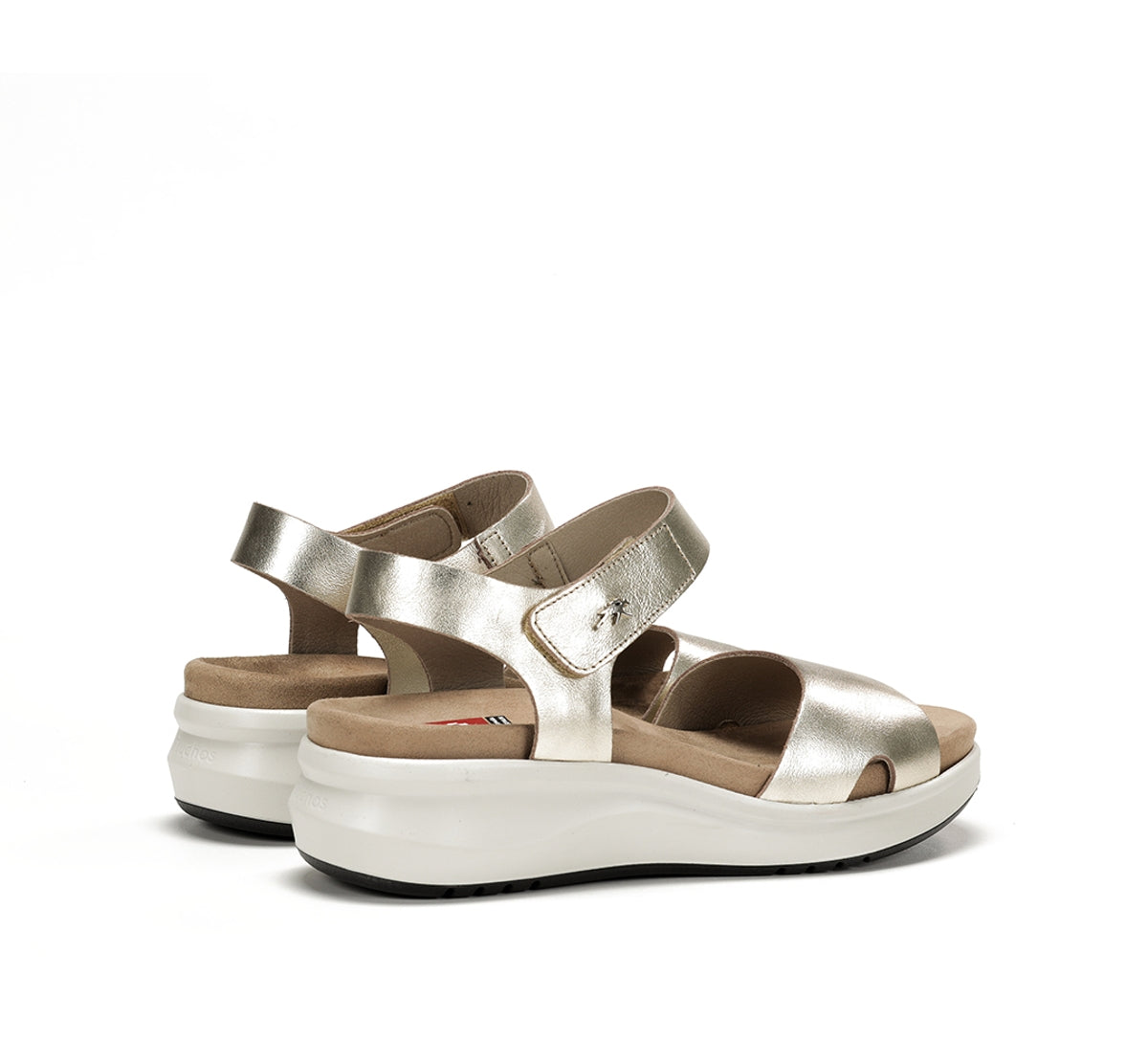 Fluchos Yagon F1475 sandale femme doree cuir