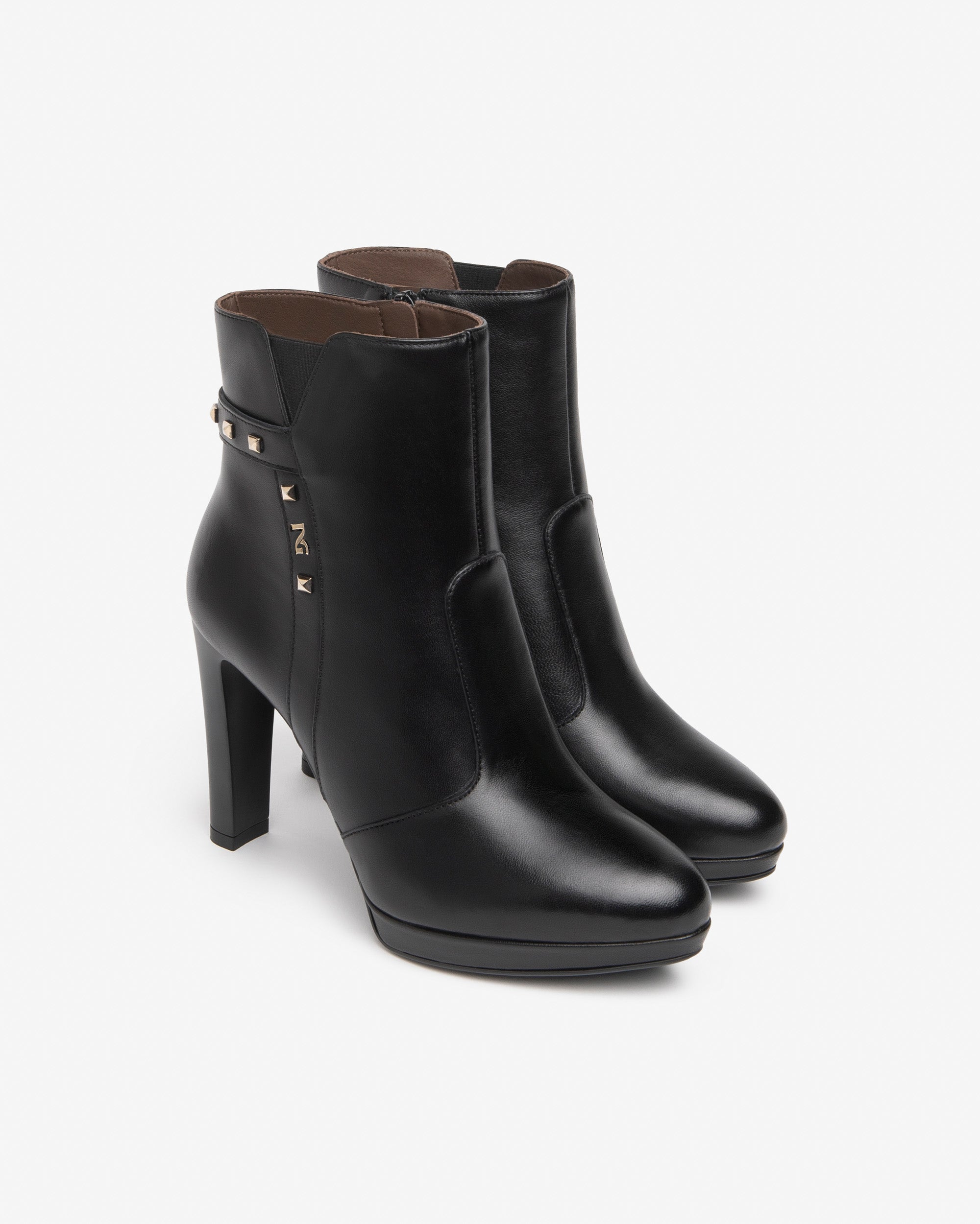 Nero Giardini Ankle Booties bottines femme cuir talon 35-41