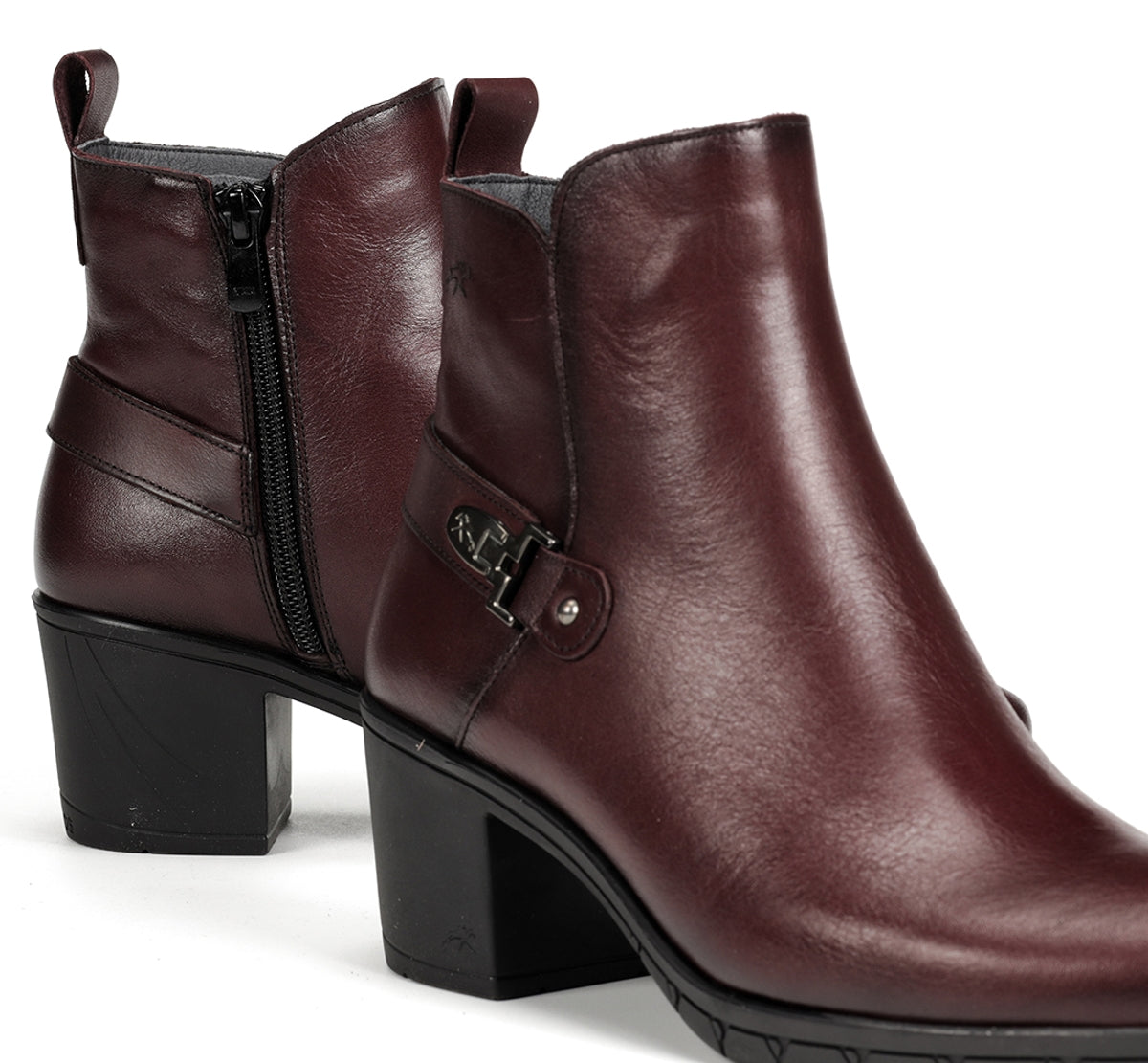 Fluchos Nydia F1798 bottine femme bordeaux
