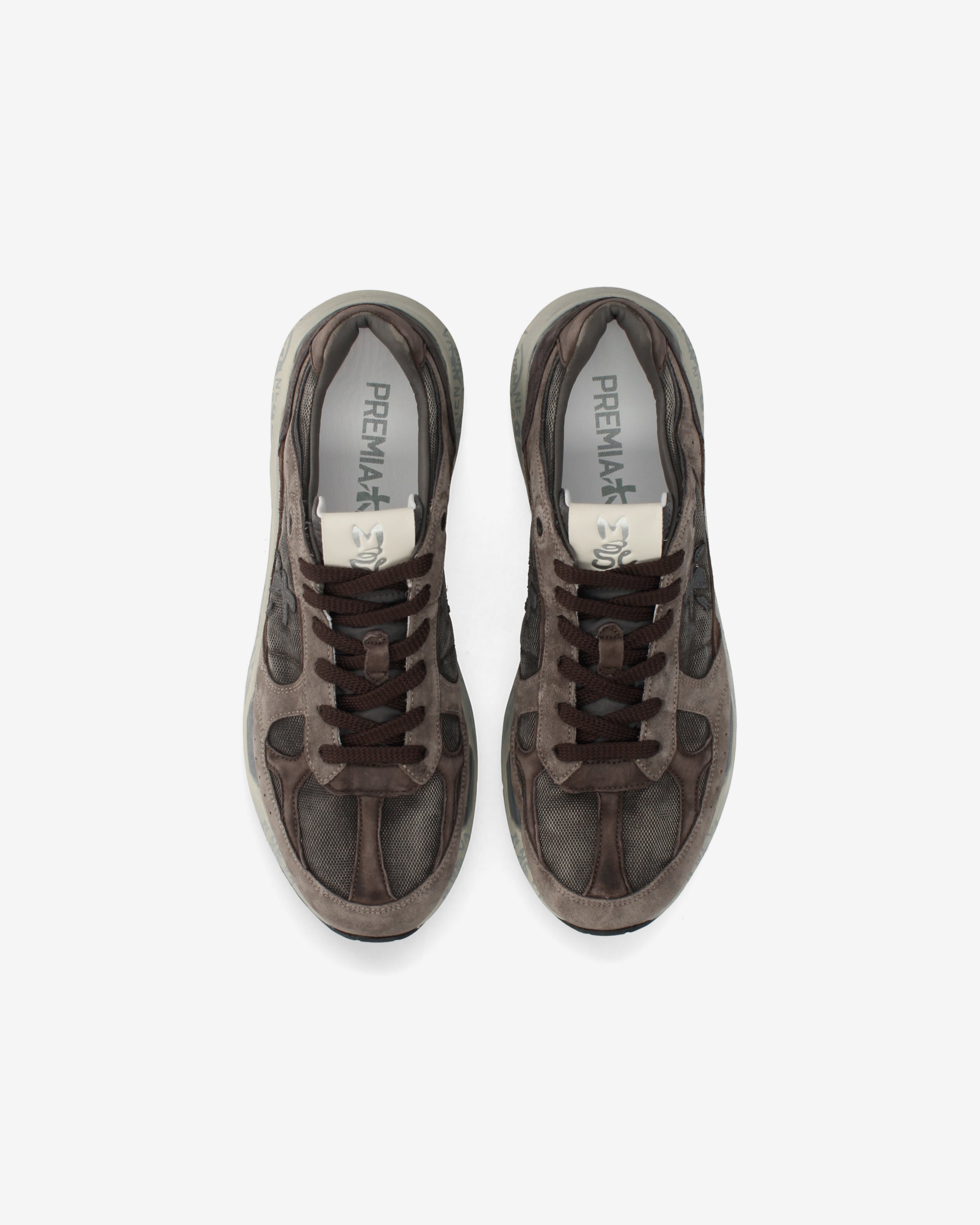 Premiata Mase25 8421 sneakers daim marron