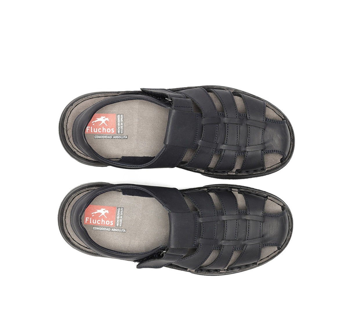 Fluchos Azores F2198 sandales bleu homme scratch