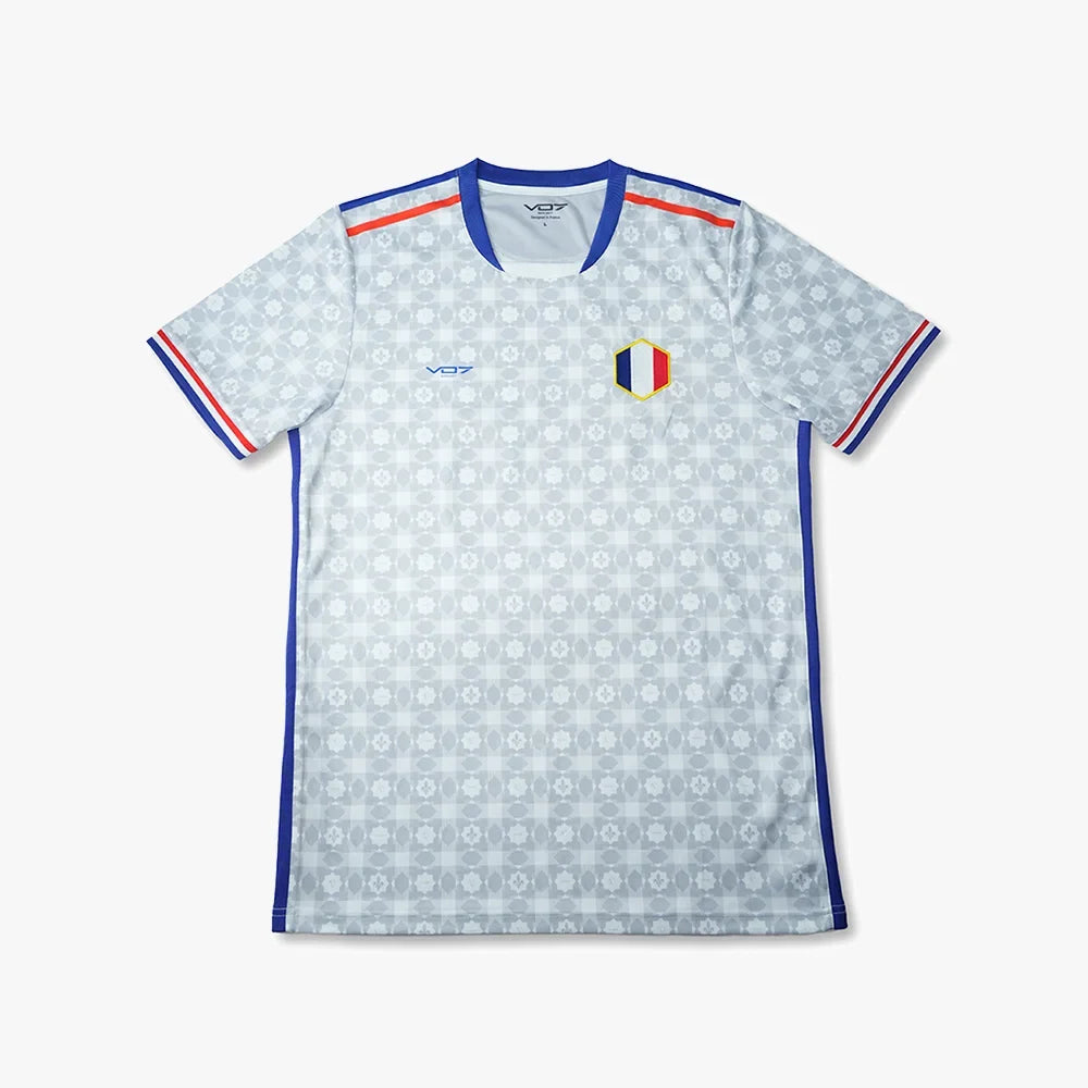 VO7 Maillot France White Maillot Football Blanc Homme