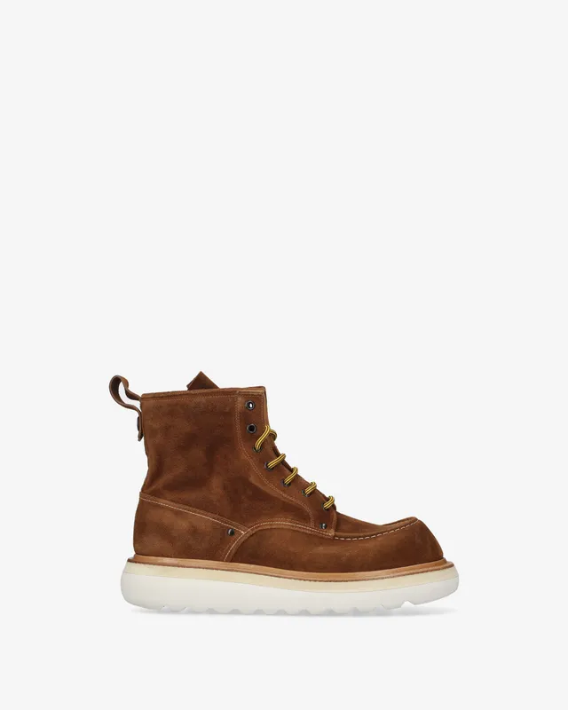 Premiata Anfibio Workwear boots homme daim terra
