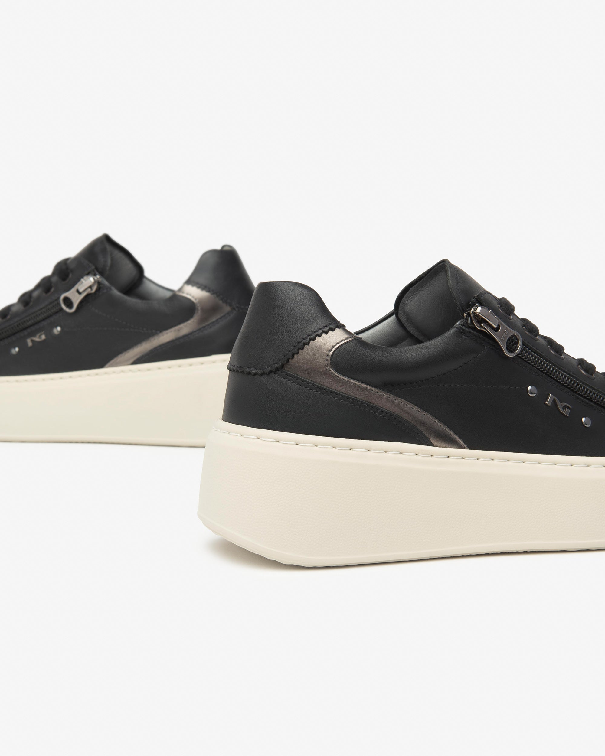 Nero Giardini Sneakers baskets cuir femme memory Dry-Go 35-41