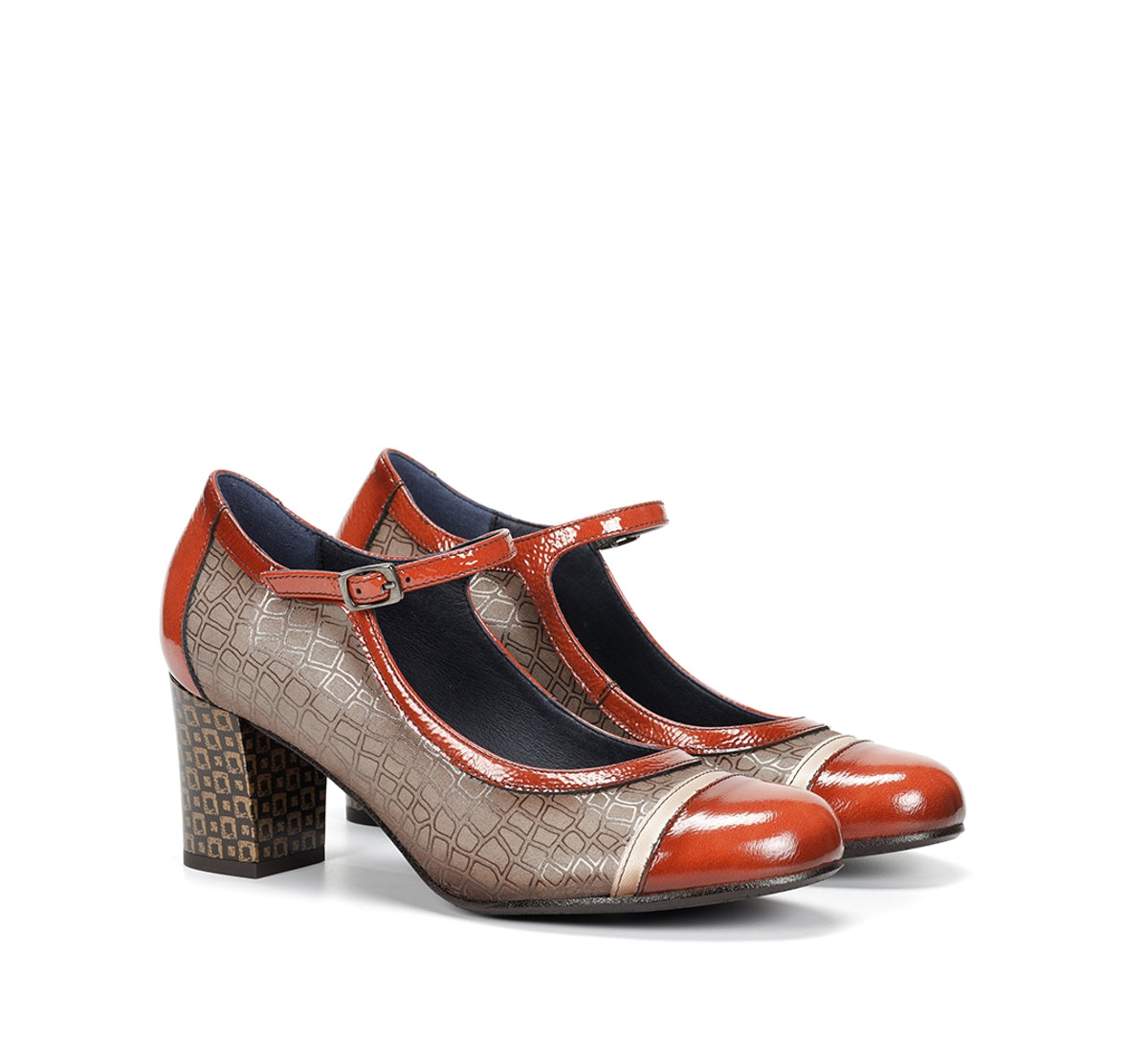 Dorking by Fluchos Rodin D8669 chaussure taupe femme