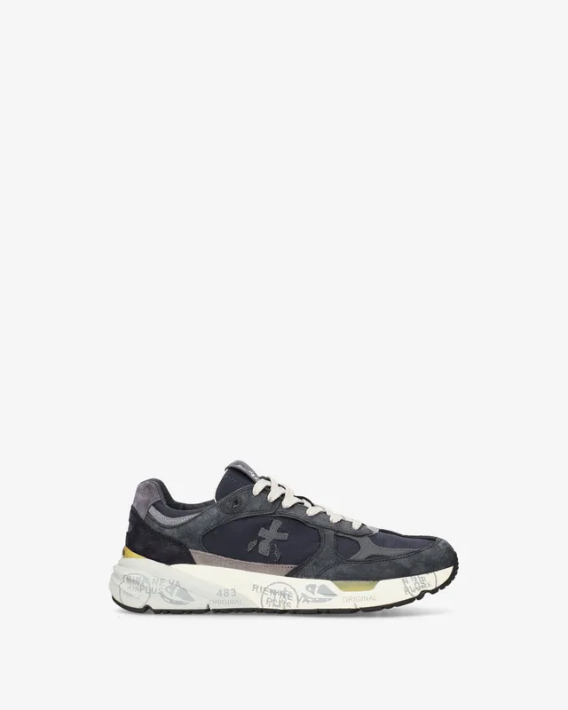 Premiata Mase 25 8428 sneakers daim bleu nuit