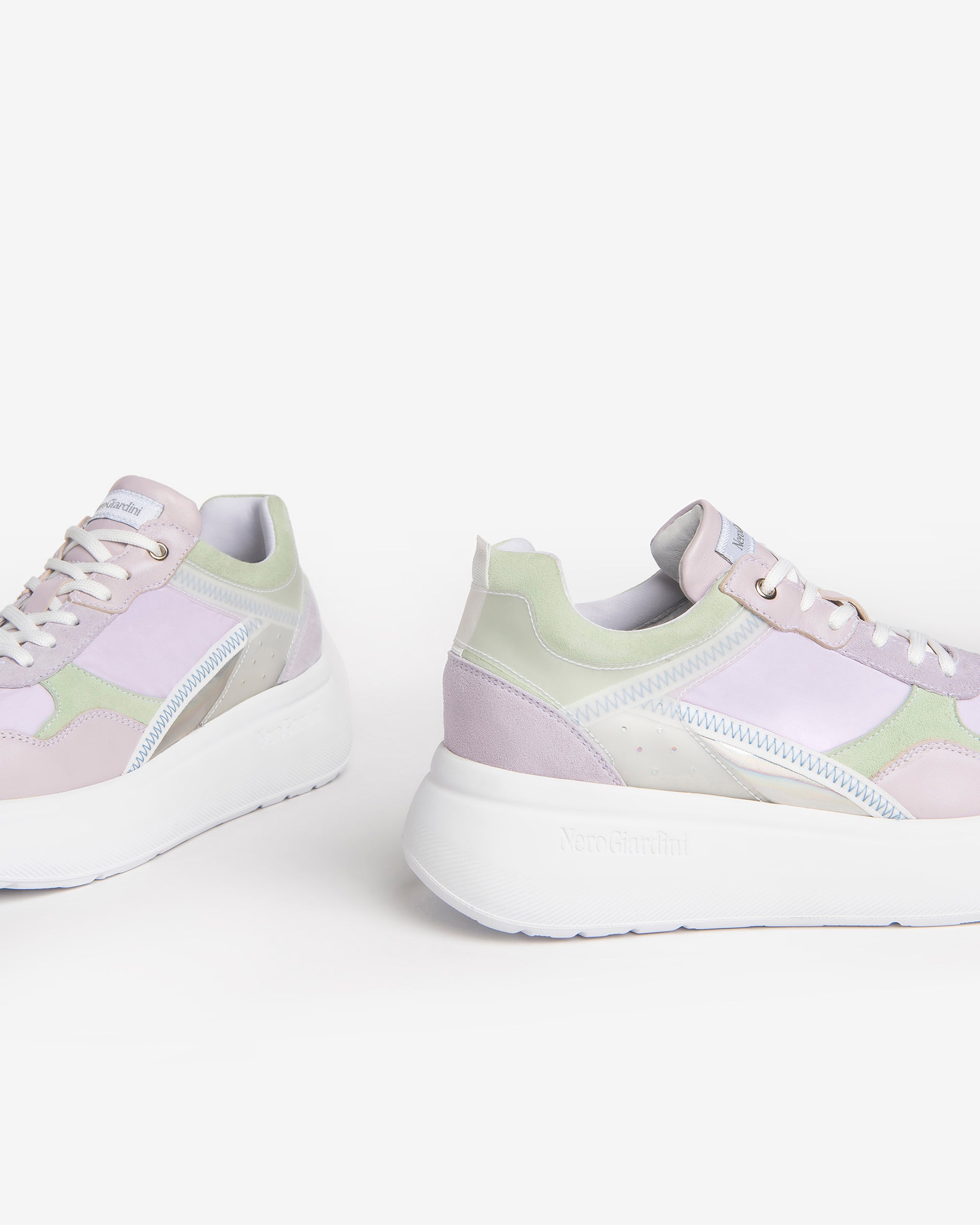 Nero Giardini Sneakers Basket Cuir Femme Pointure 38