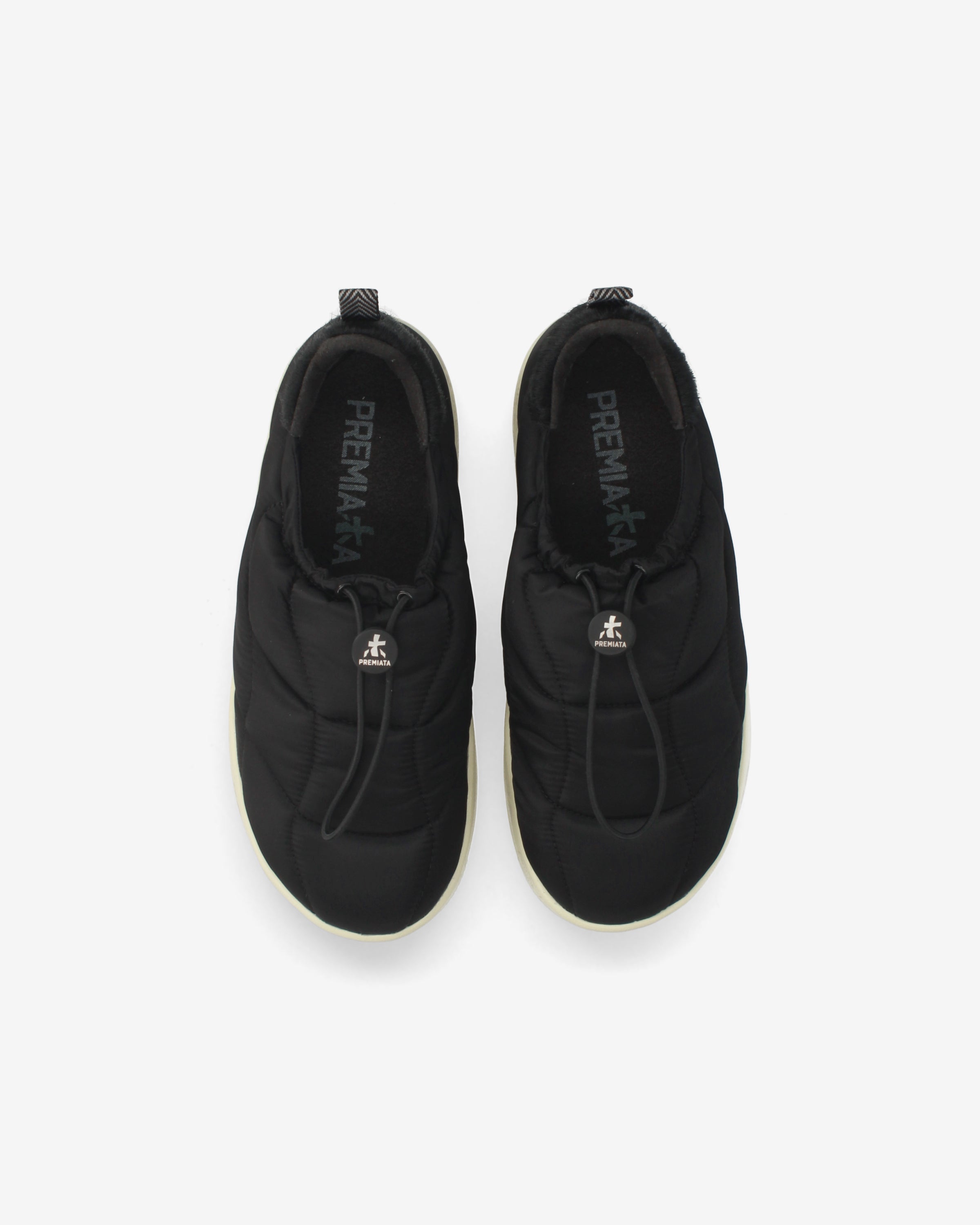 Premiata Puffyd 8689 baskets noir matelassé