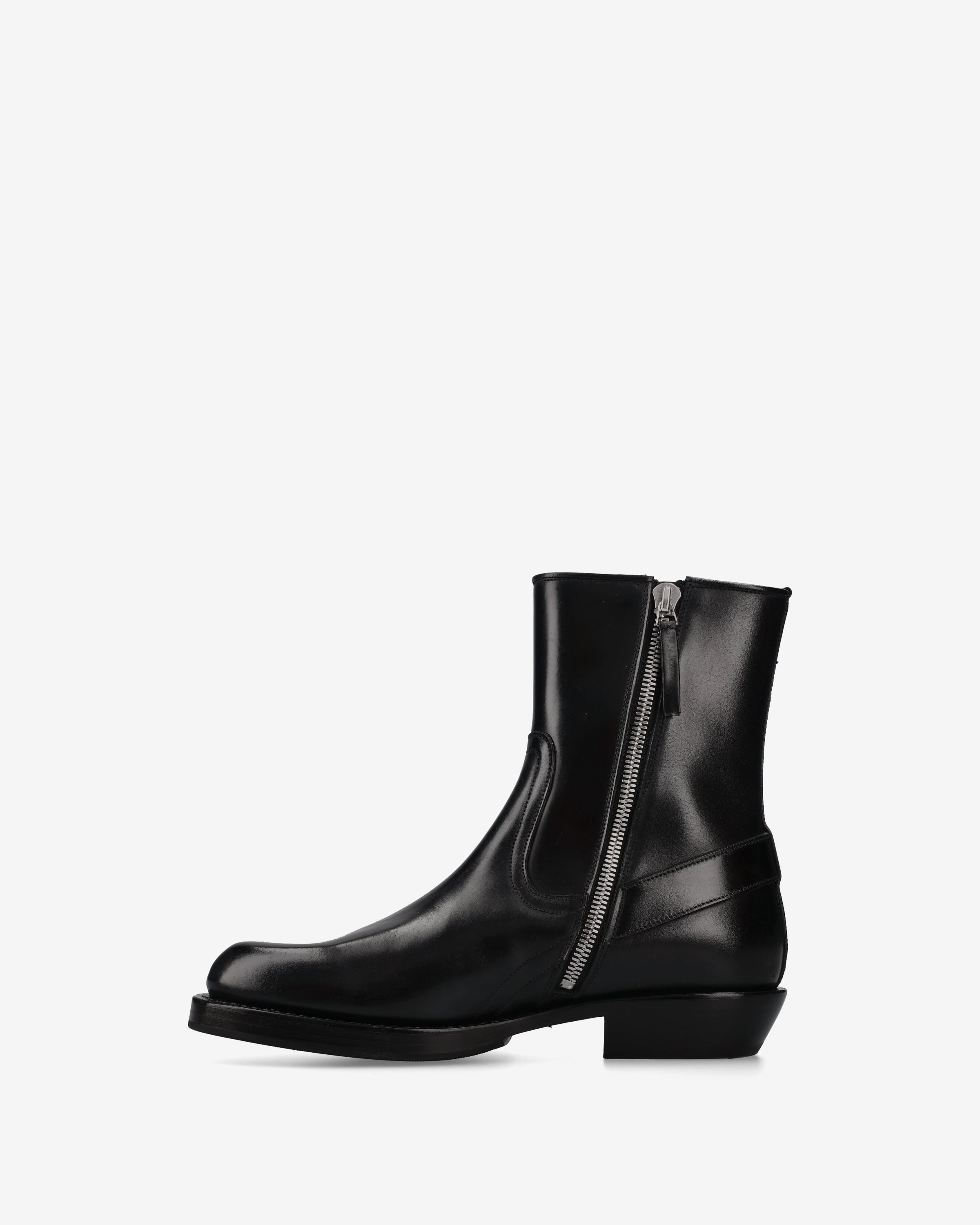 Premiata Engineer bottines cuir noir boucle homme