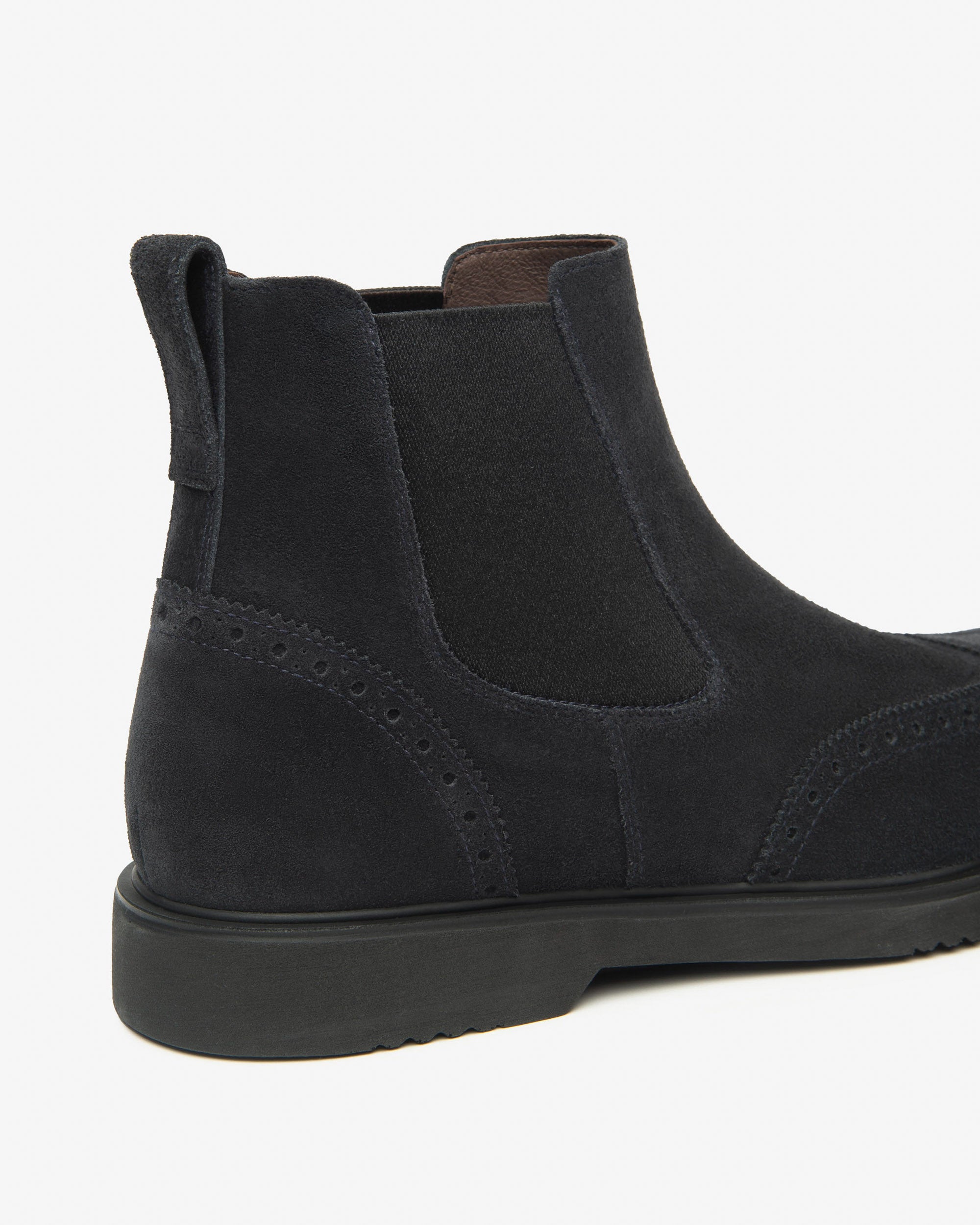 Nero Giardini Chelsea Boots homme daim made in Italy