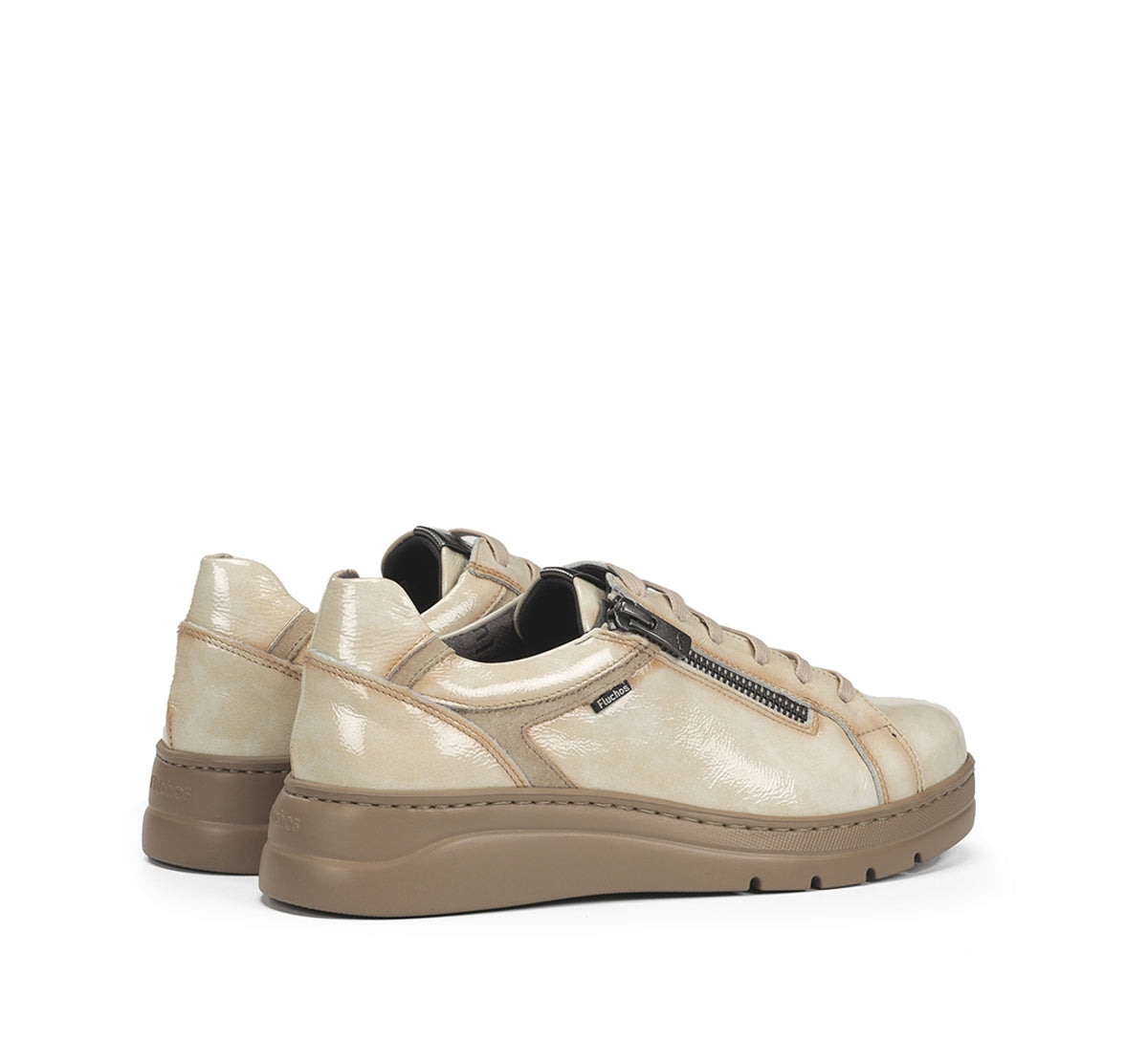 Fluchos Pompas F1666 baskets femme taupe