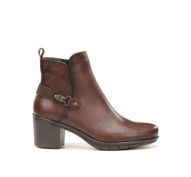 Fluchos Nydia F1798 bottines femme marron élégantes