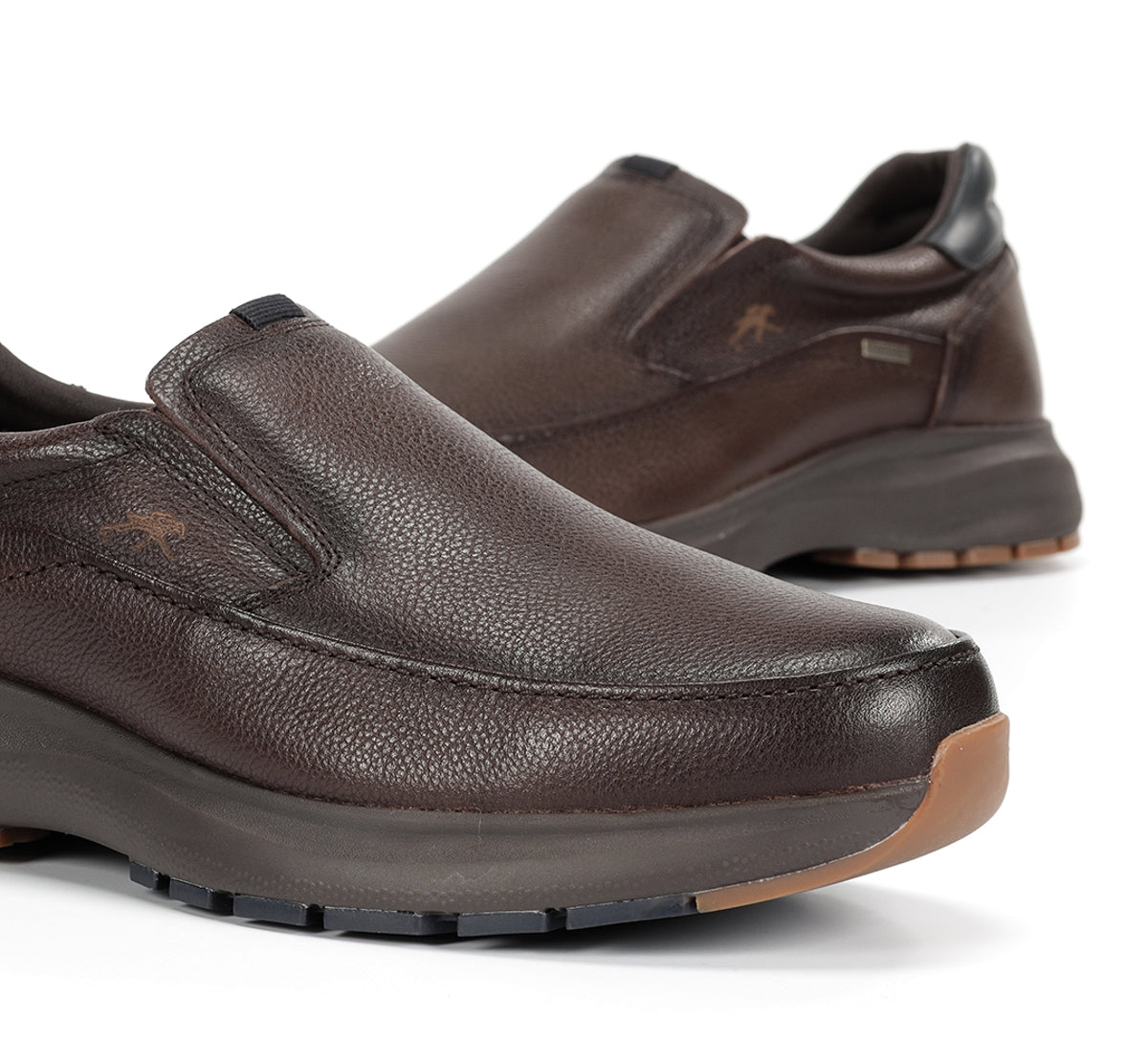 Fluchos Triton F2064 slip-on marron imperméable homme