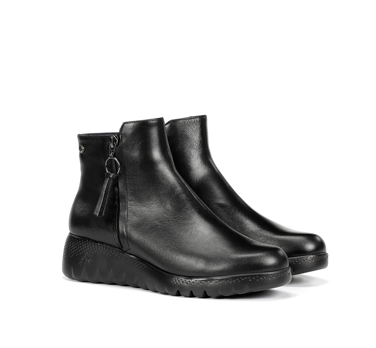 Fluchos Live F2100 bottines noir femme cuir