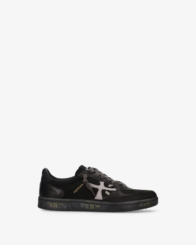Premiata Bskt Clay 8439 sneakers cuir noir