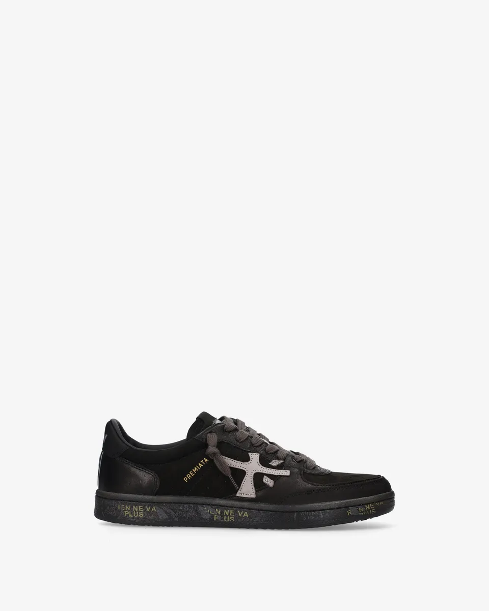 Premiata Bskt Clay 8439 sneakers cuir noir