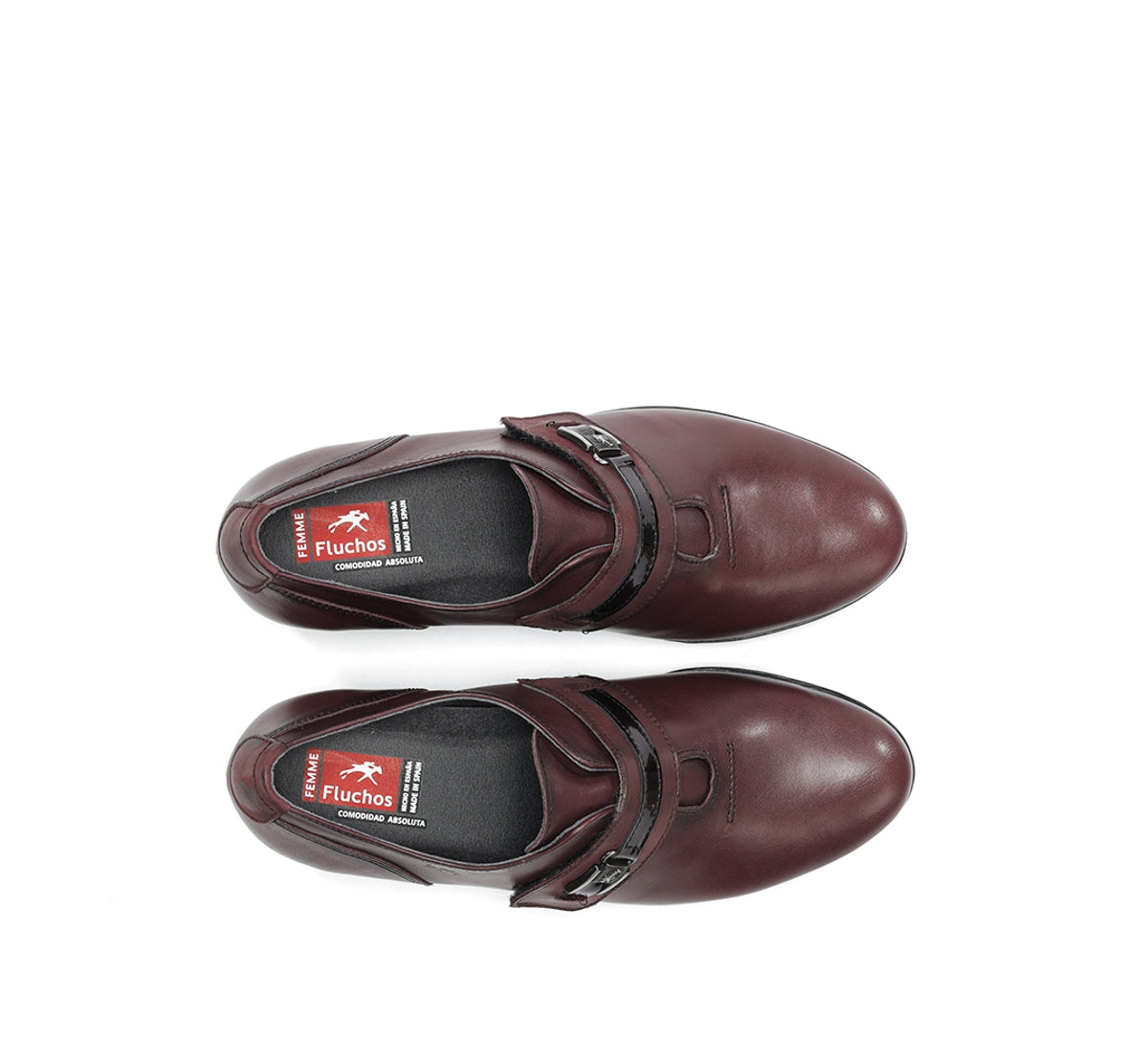Fluchos Charis F0587 escarpins femme bordeaux cuir