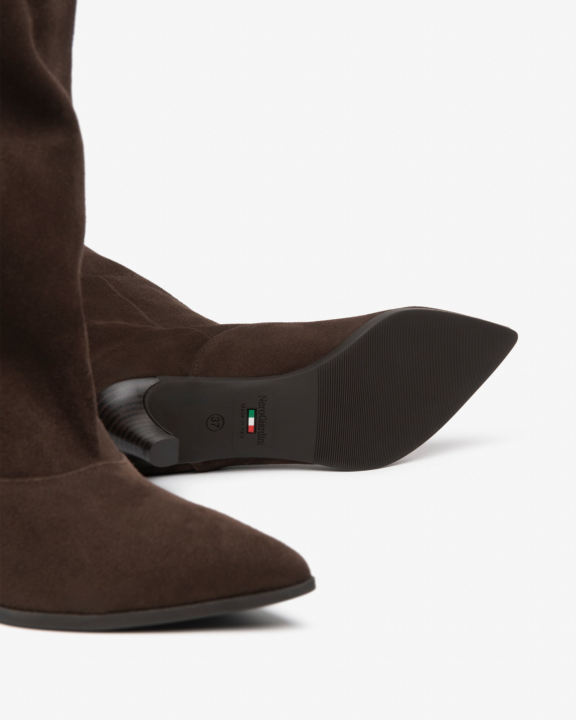 Nero Giardini Boots bottes daim talon 55 mm