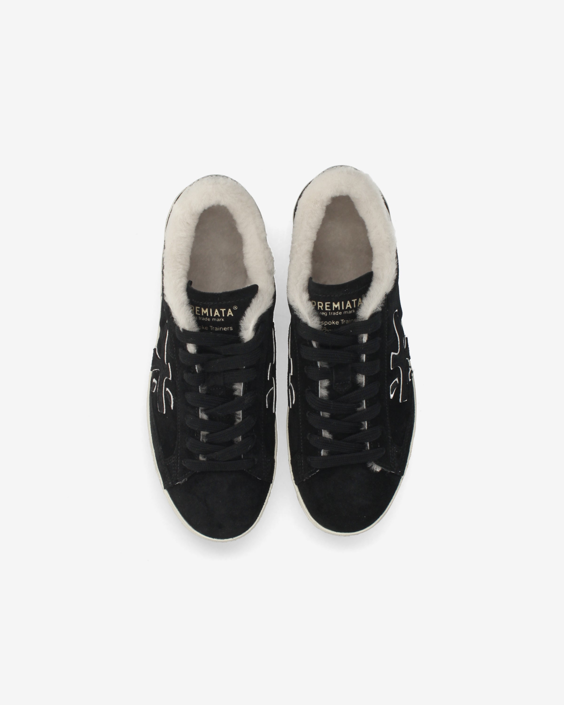 Premiata Stevend 8487m baskets daim femme noir