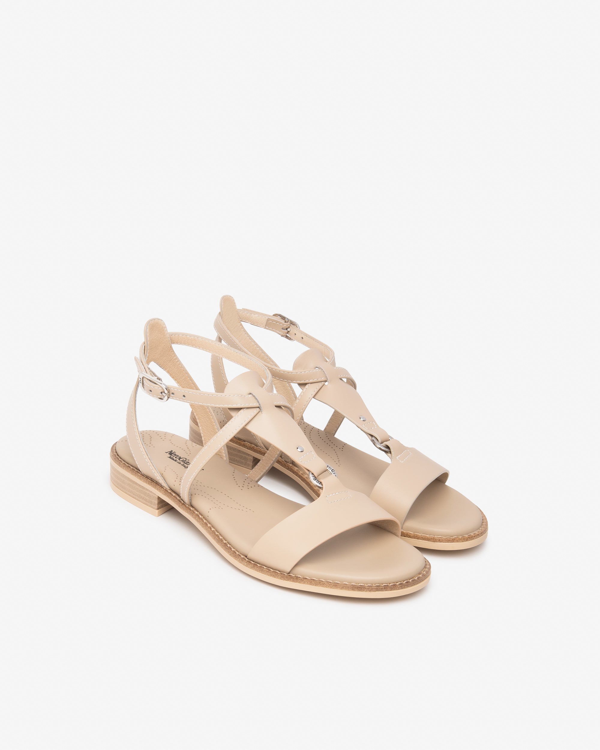 Nero Giardini Sandals sandales cuir femme confort