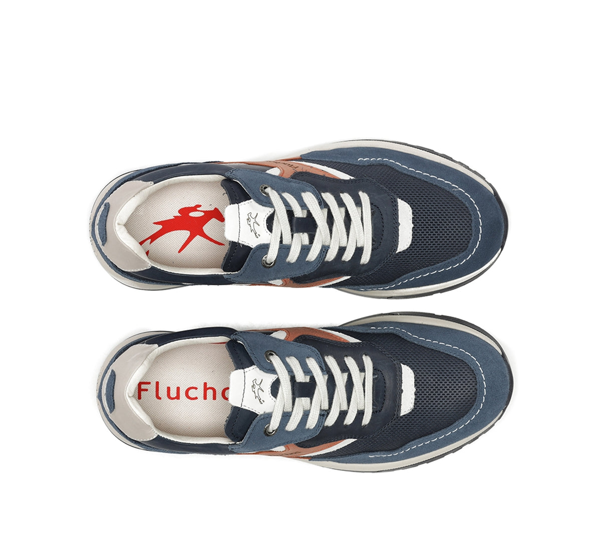 Fluchos Karter F2404 basket homme bleu