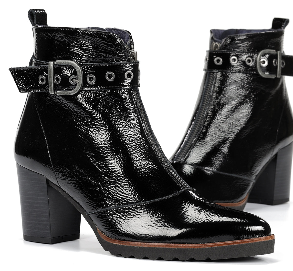 Dorking by Fluchos Thais D8300 bottine noire cuir