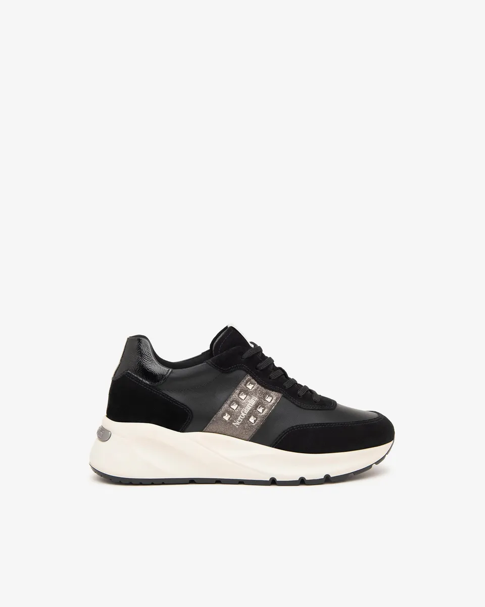 Nero Giardini Sneakers baskets daim cuir femme hiver