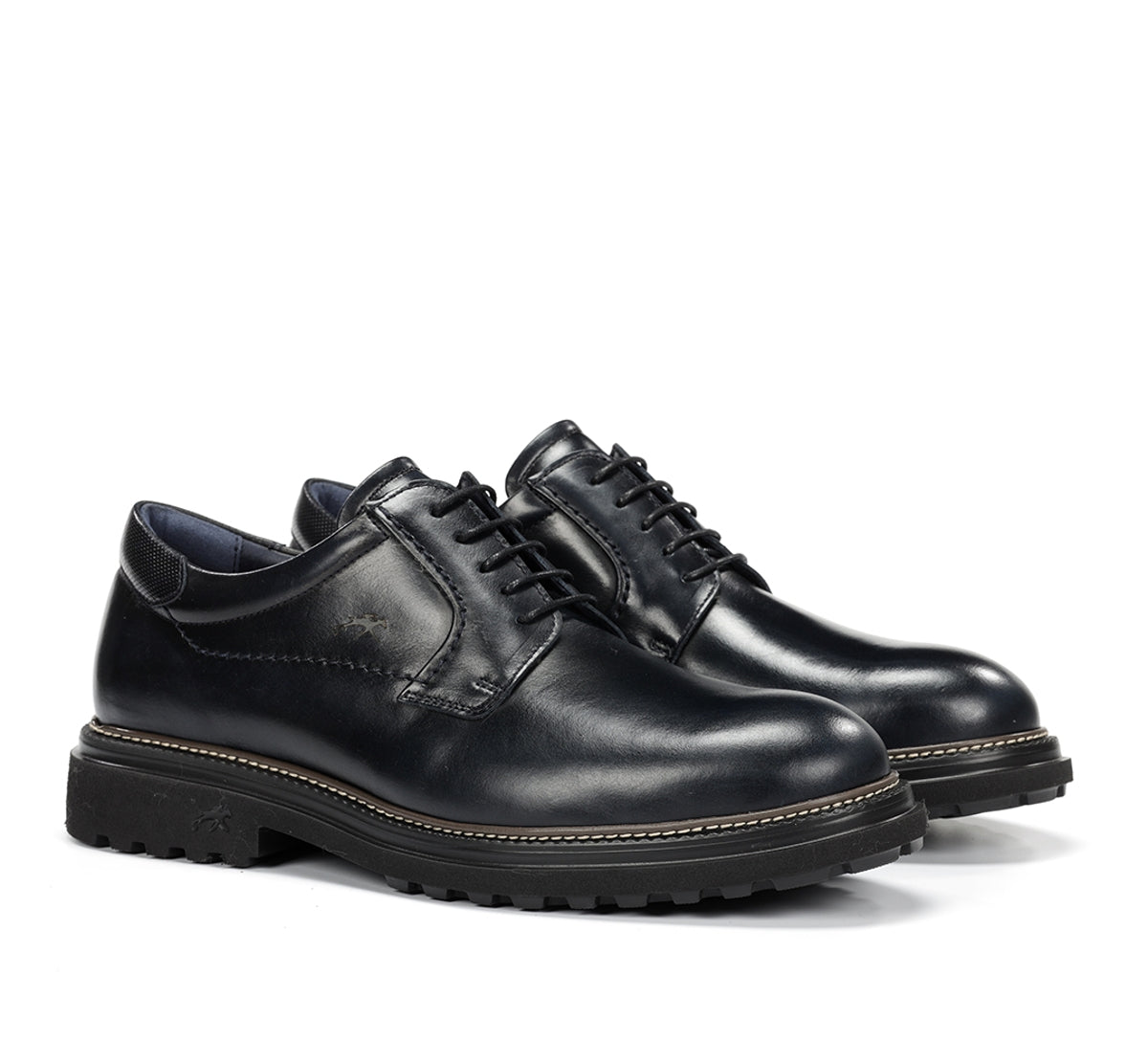 Fluchos Lincon F2054 Chaussure Bleu Homme Cuir