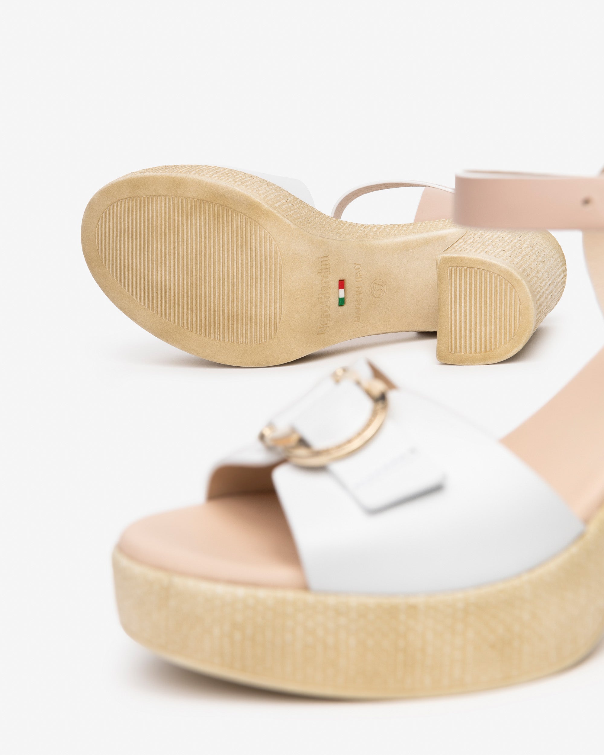 Nero Giardini Sandals sandales cuir femme pointure 38