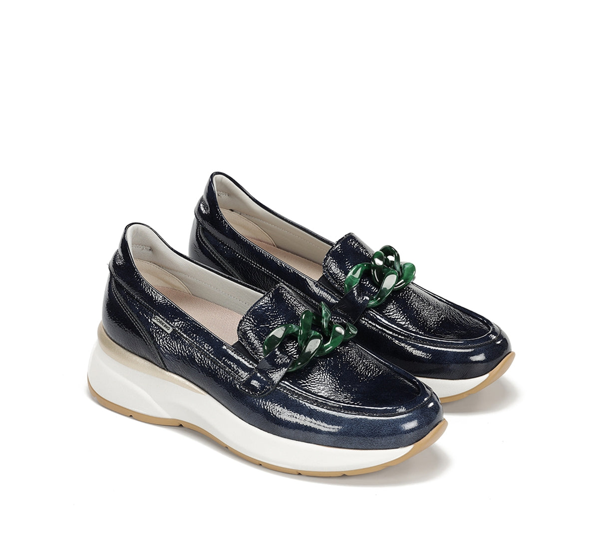 Fluchos Dorking Flix D9671 mocassin bleu femme