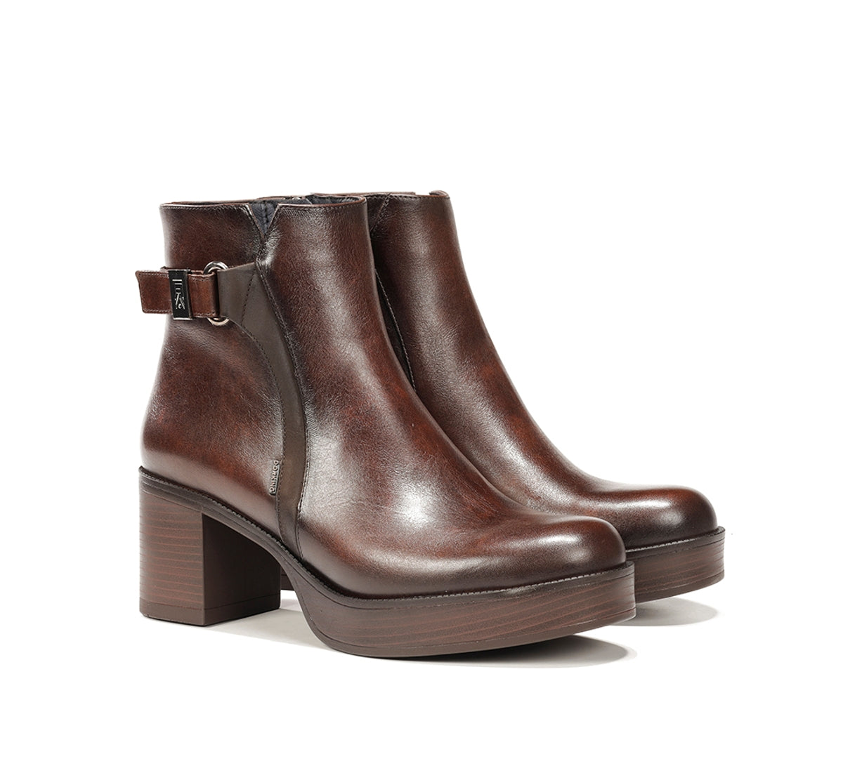 Fluchos Dorking Bowy D9589 bottine marron femme