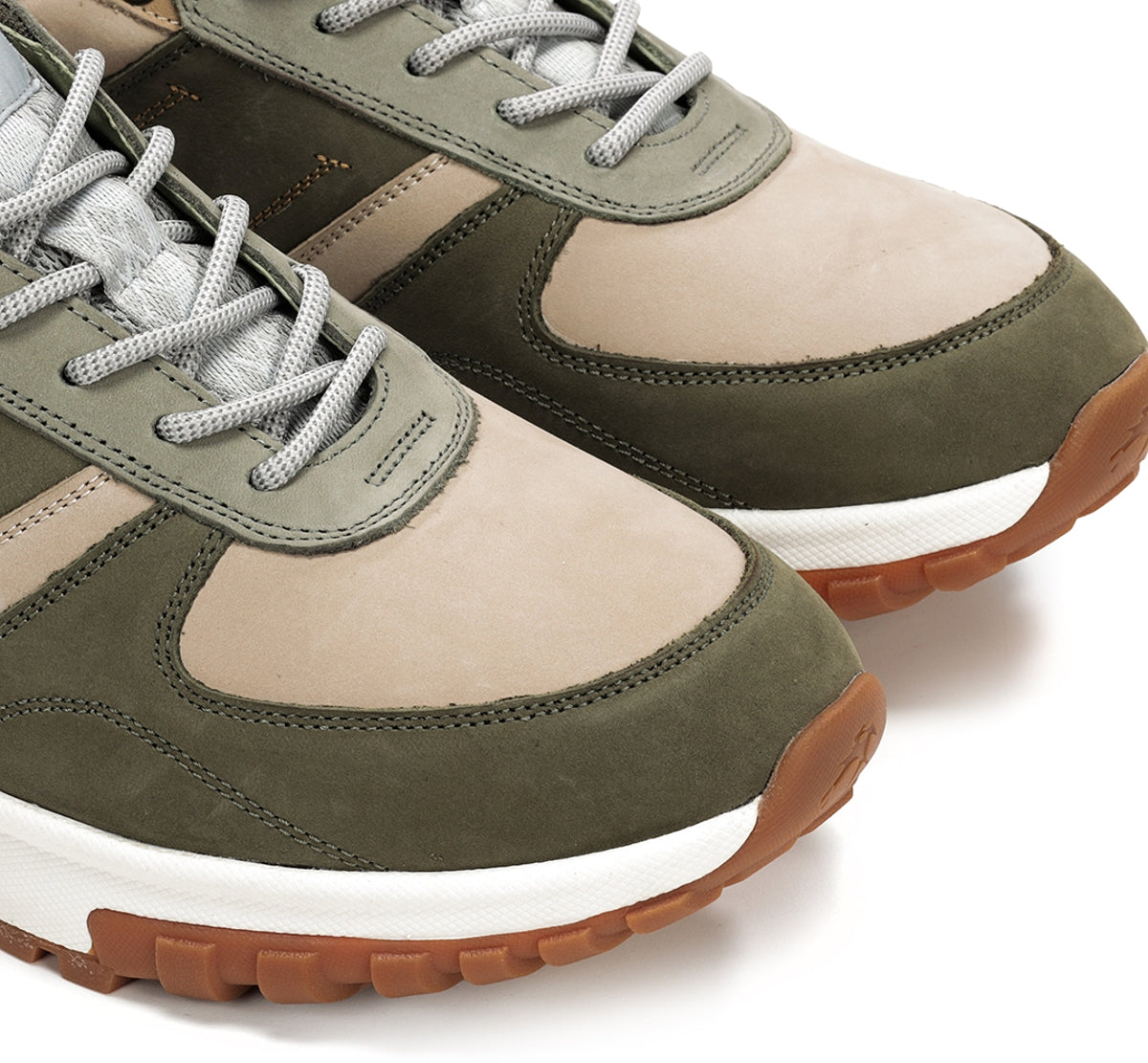 Fluchos Arion F2012 baskets homme vertes confort