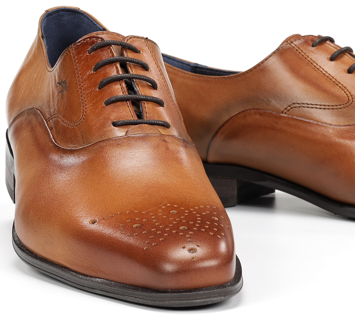 Fluchos Cesar F0404 chaussure ville homme marron cérémonie