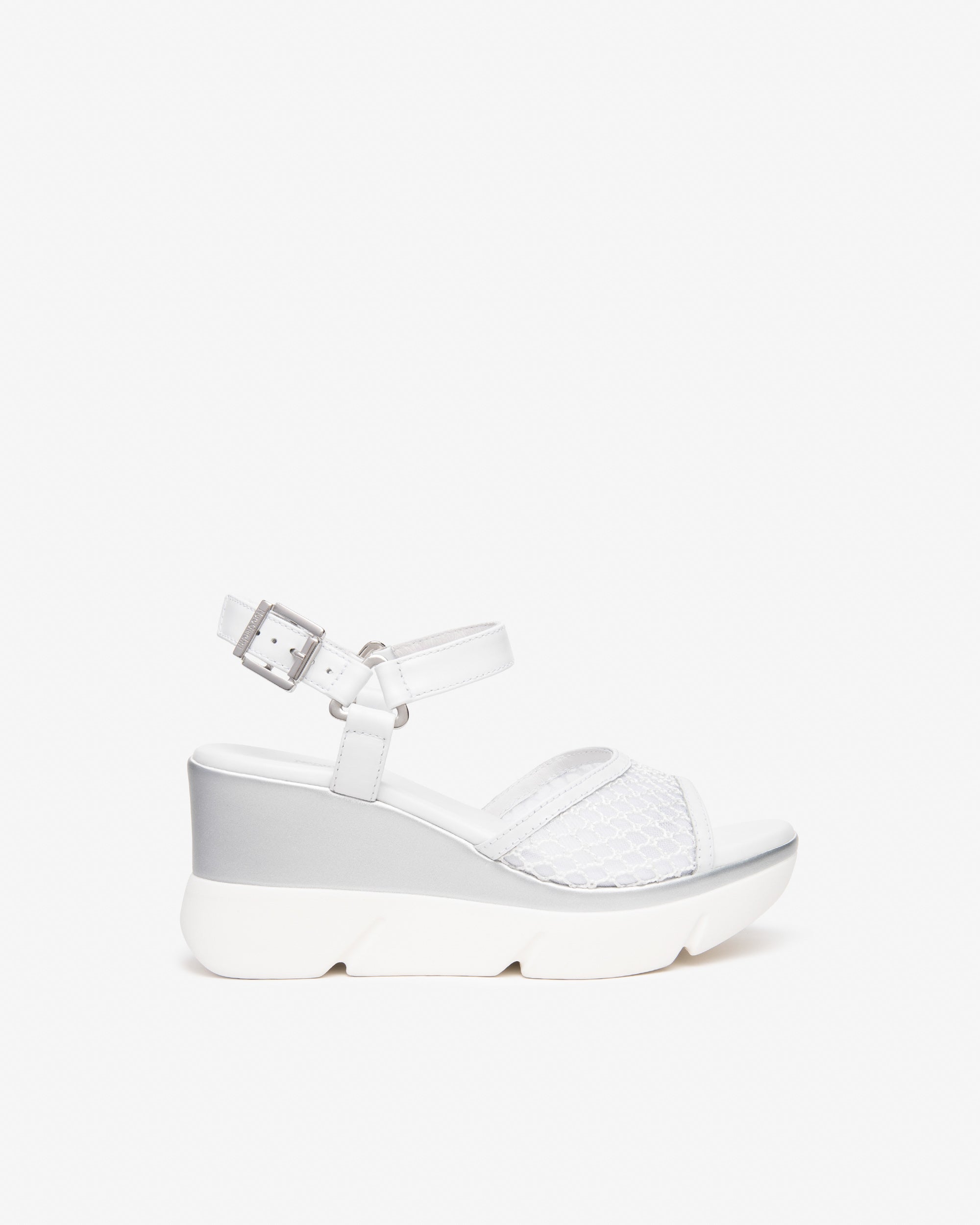 Nero Giardini Sandals sandales cuir toile femme
