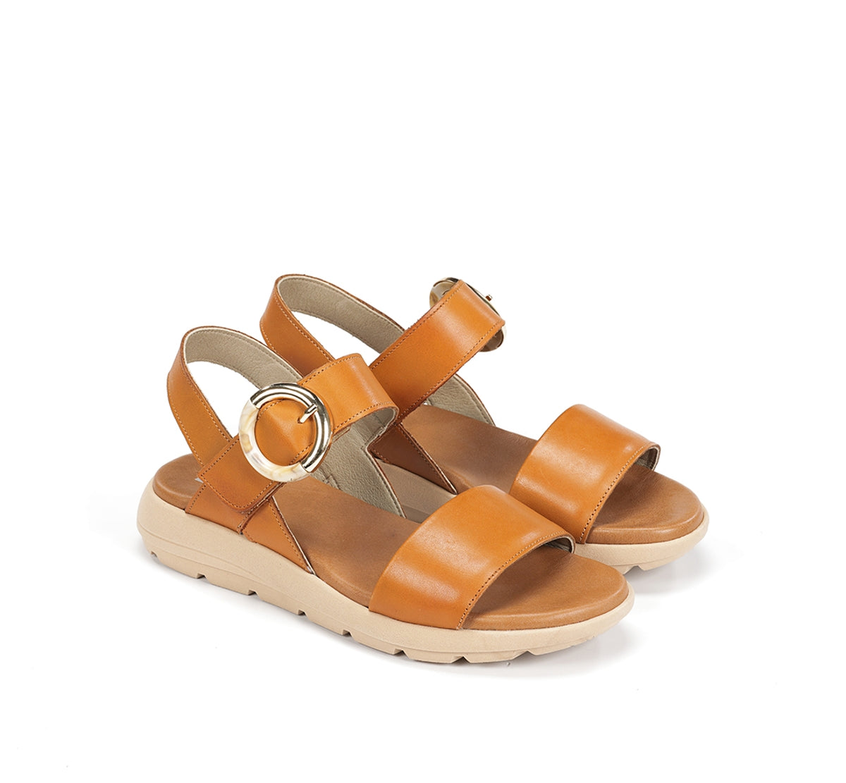 Dorking by Fluchos Gandia D9468 sandale marron boucle