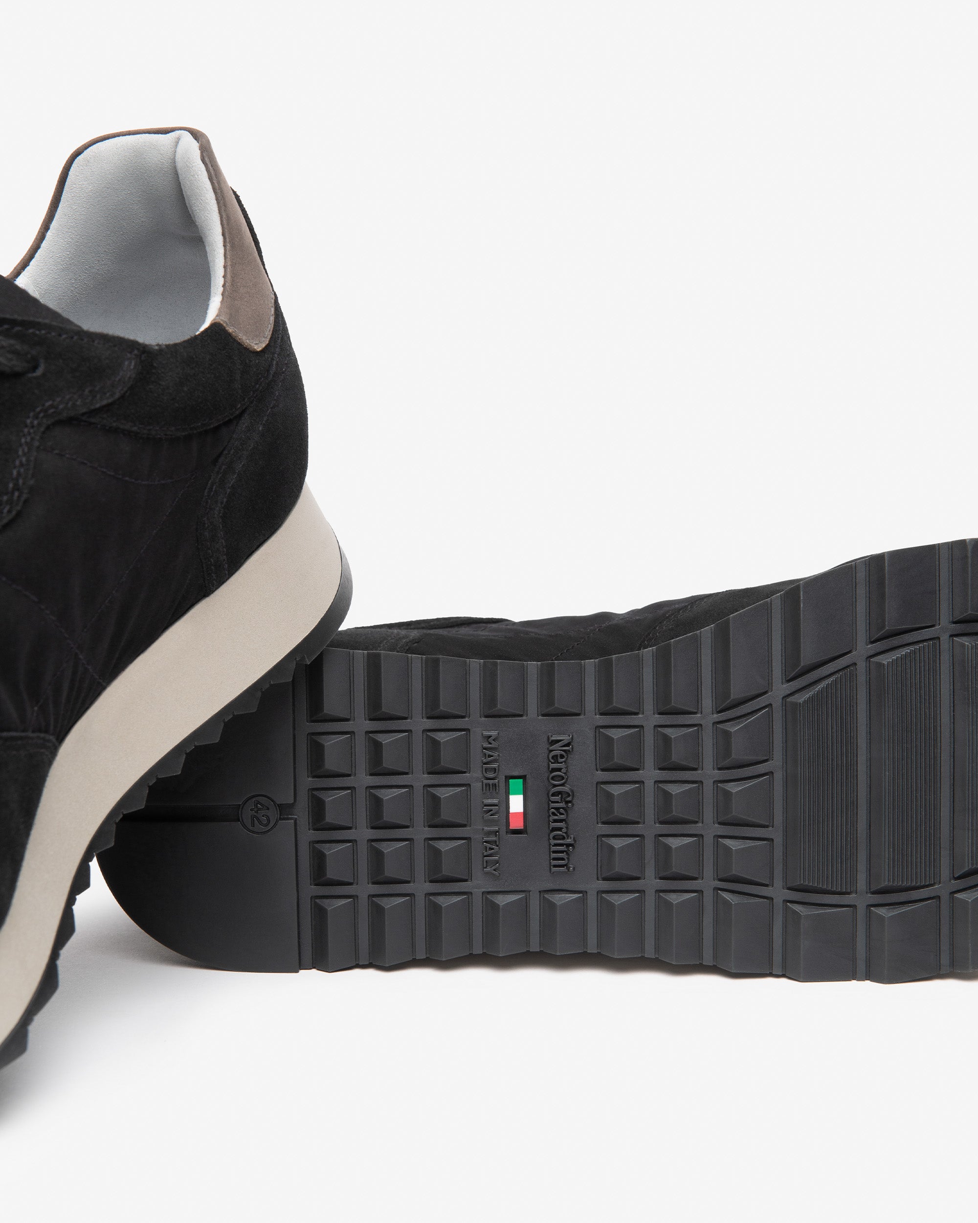 Nero Giardini Sneakers baskets homme daim toile 39-46