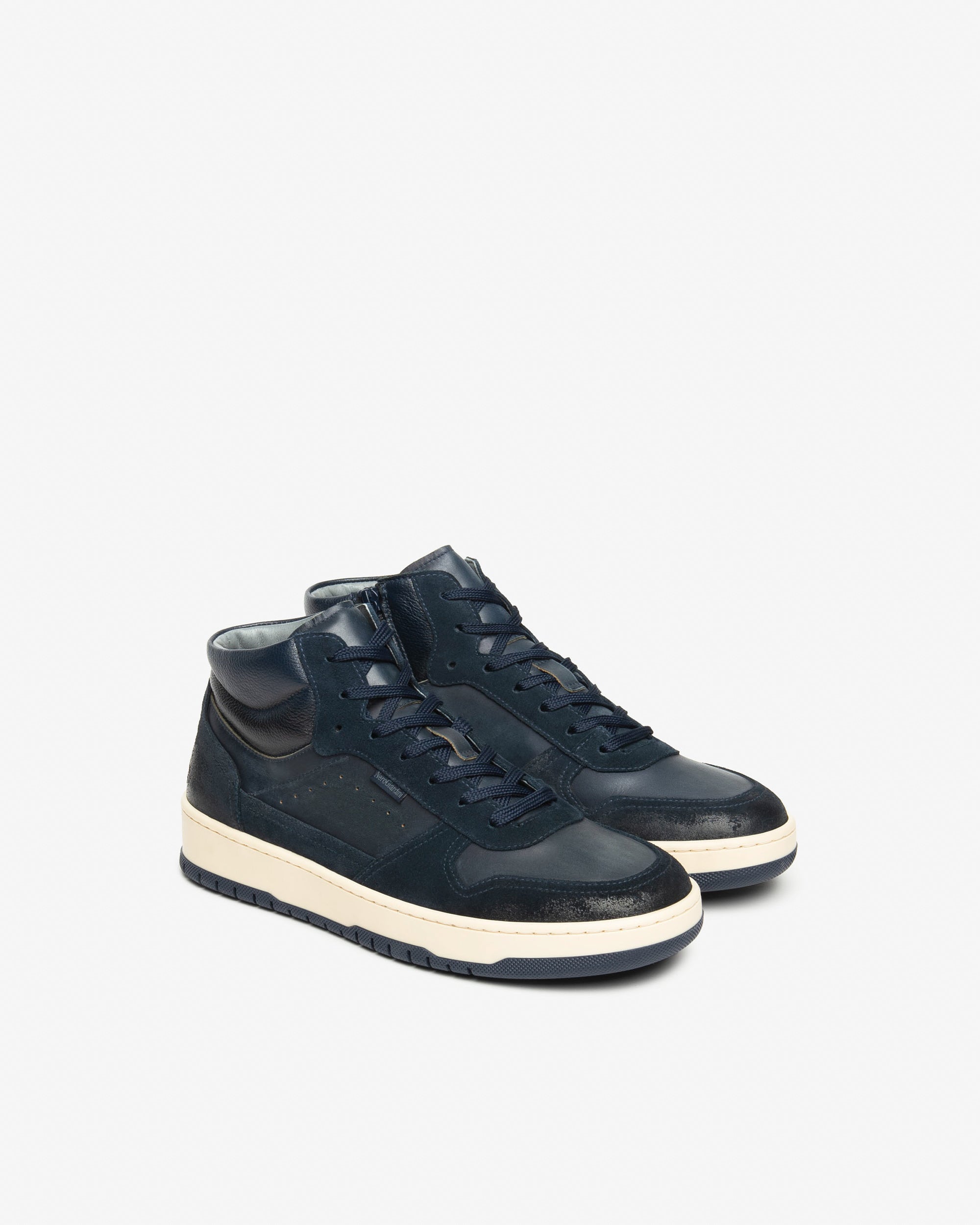 Nero Giardini Sneakers baskets montantes homme cuir
