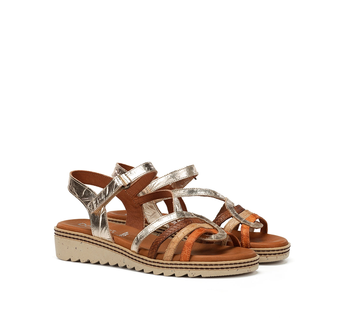 Dorking Espe D9113 sandale femme dorée