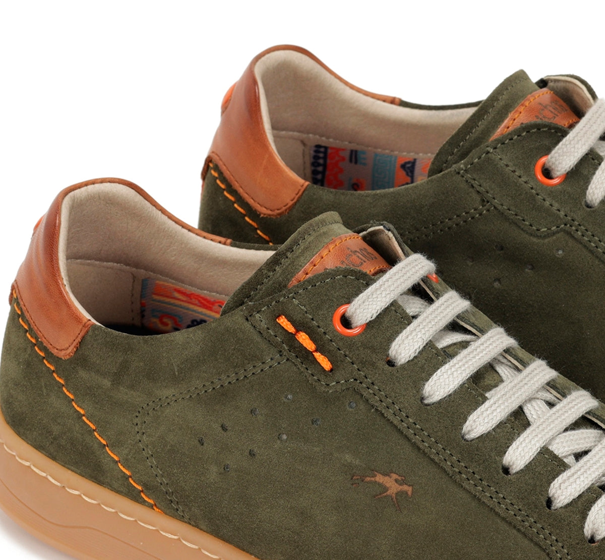 Fluchos Zapatos Leo F1727 chaussure verte homme