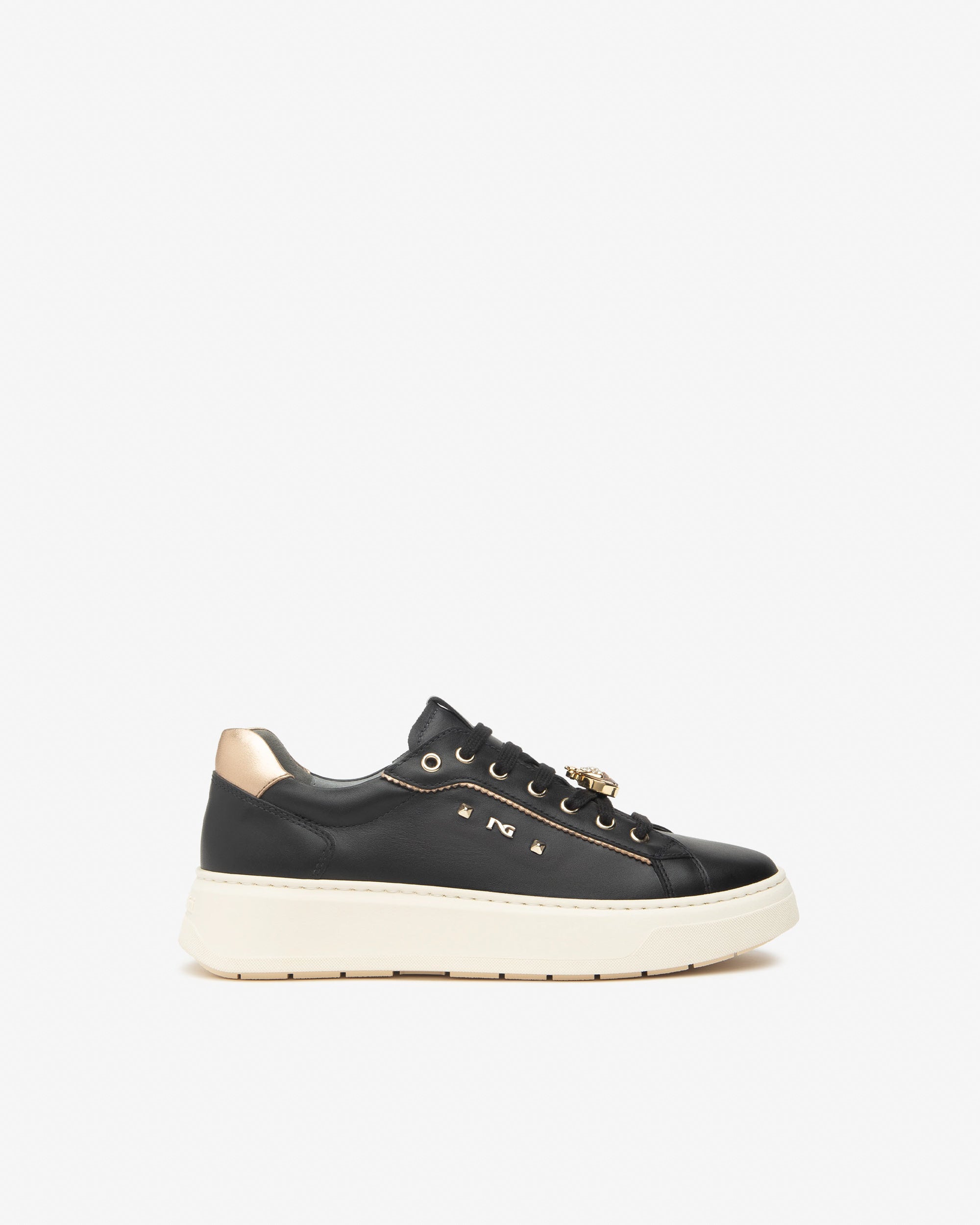 Nero Giardini Sneakers Cuir Femme Baskets Hiver