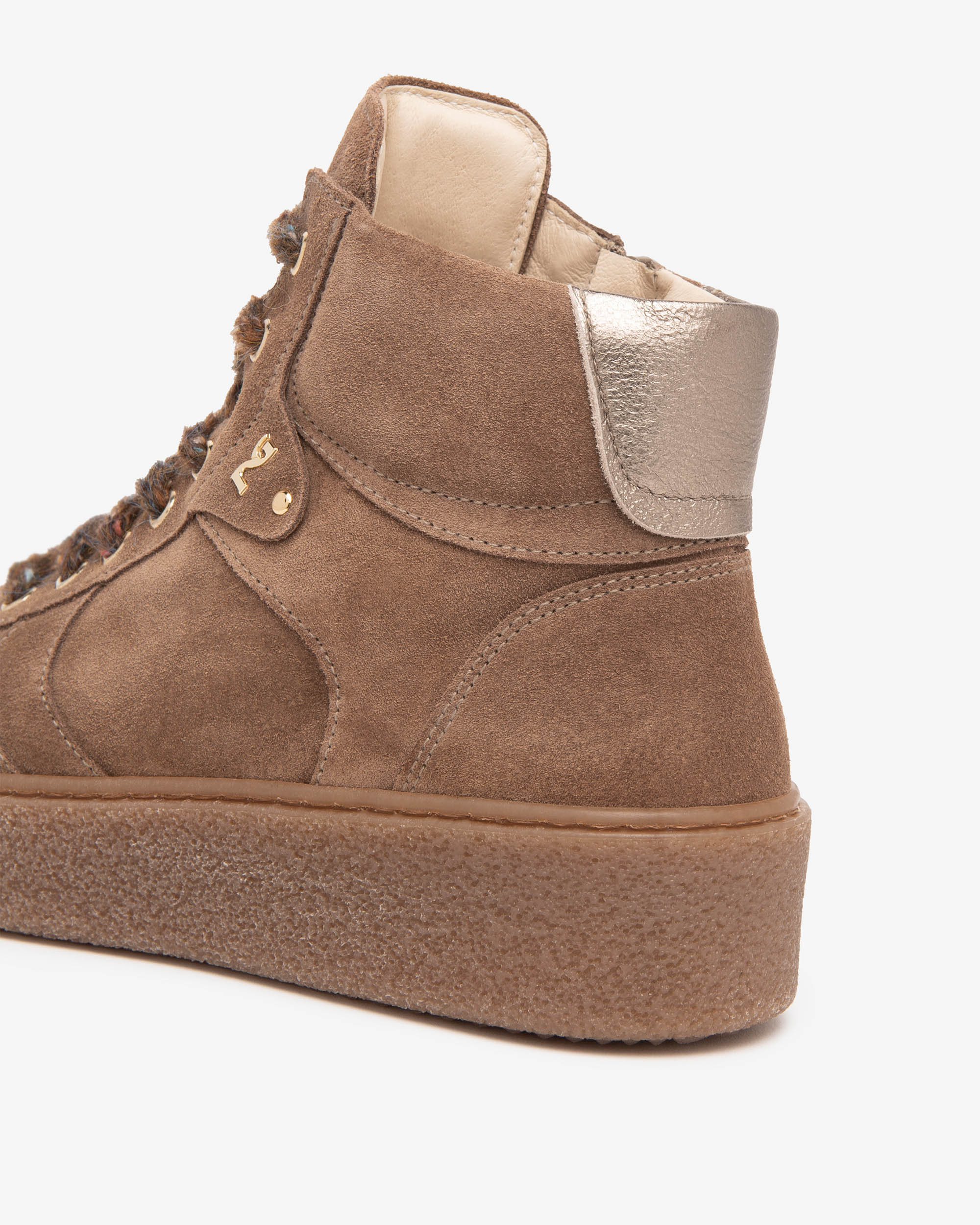 Nero Giardini Sneakers basket femme cuir daim pointure 38