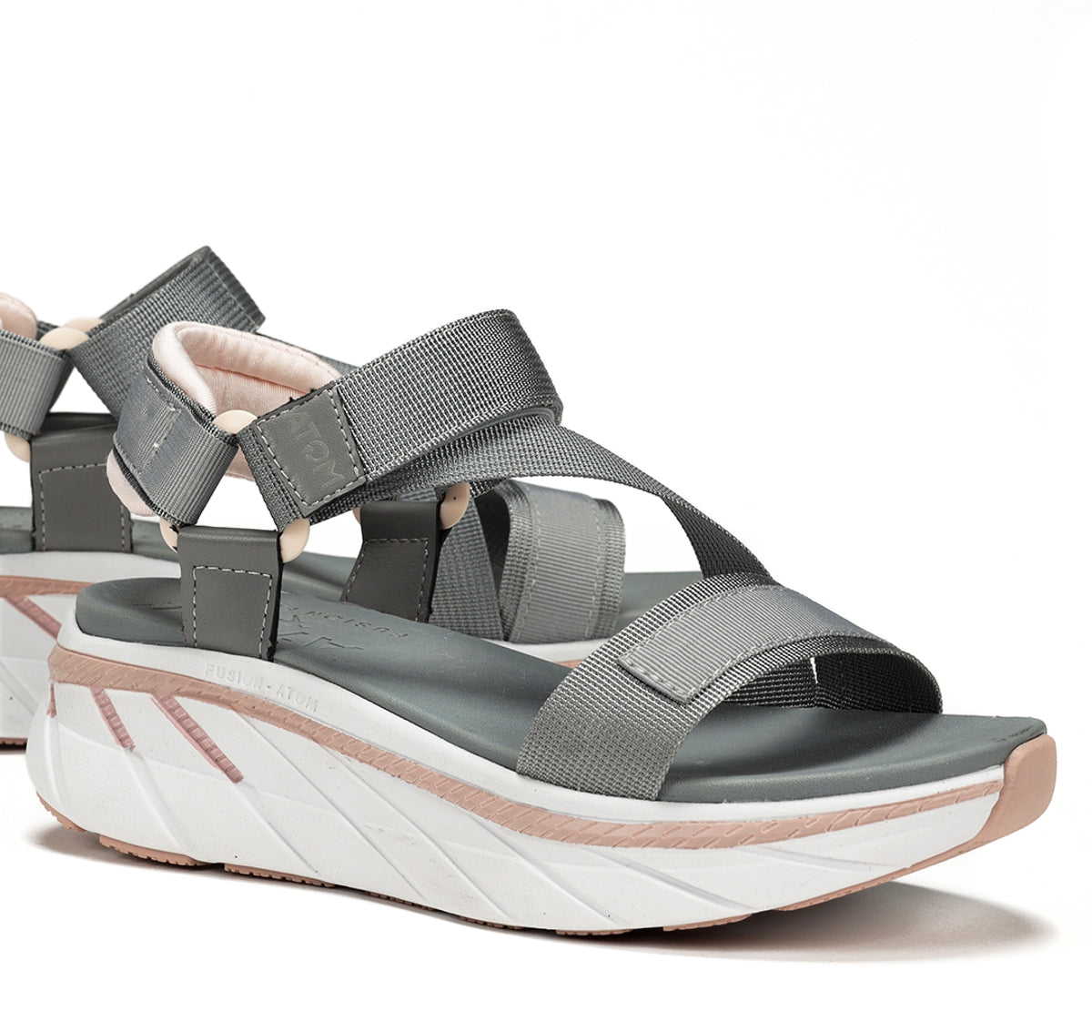 Atom by Fluchos Fusion AT104 sandales femme gris